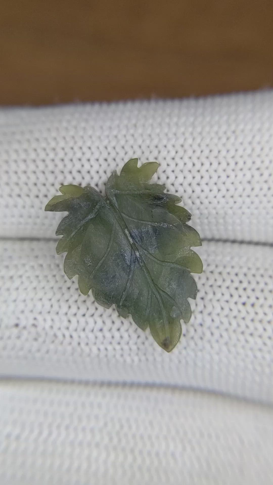 6.82 Ct. Green Jade from Burma (Myanmar) Size Video