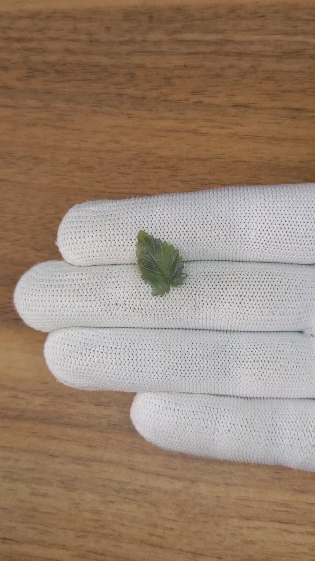 3.02 Ct. Green Jade from Burma (Myanmar) Size Video
