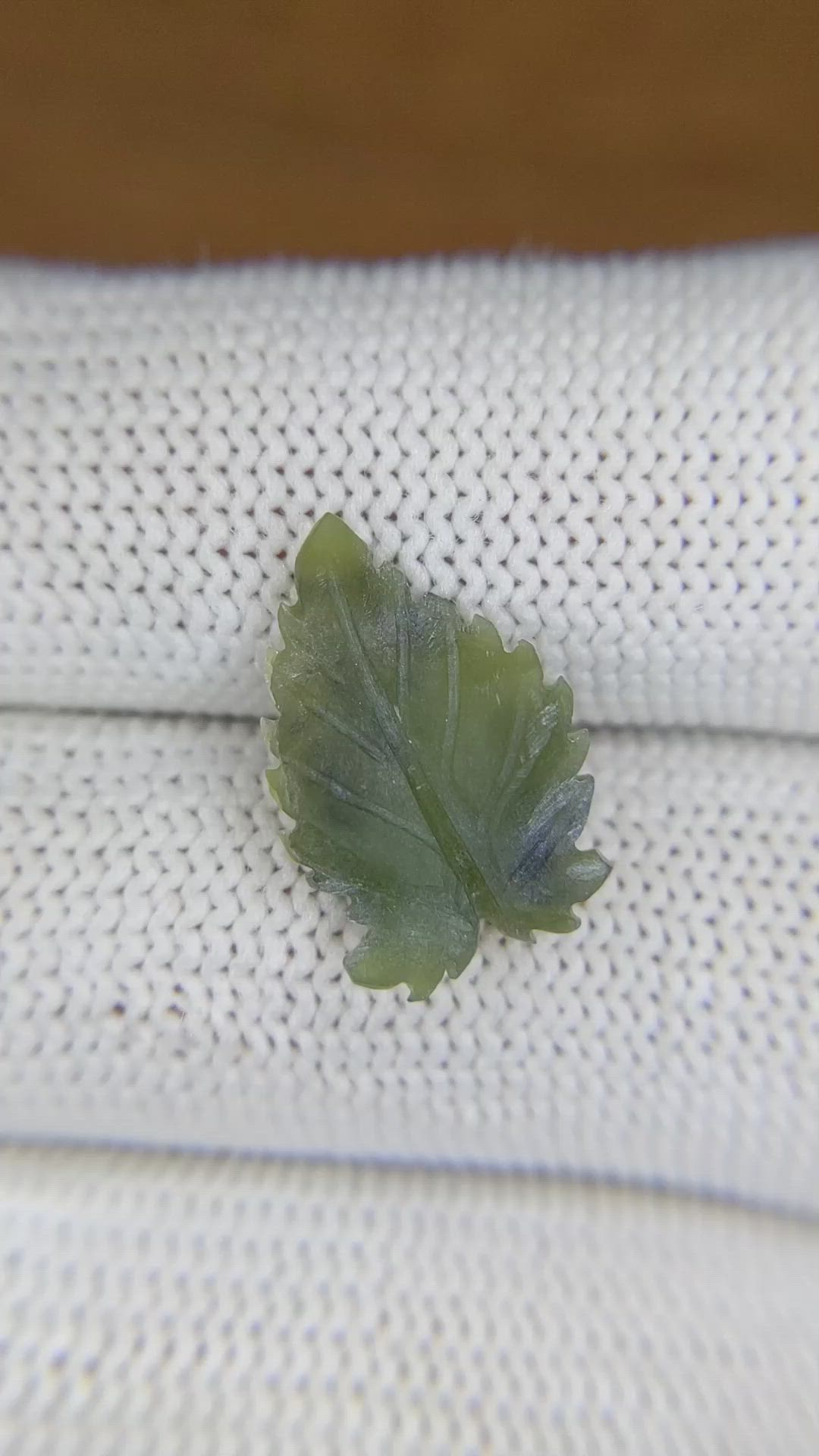 3.02 Ct. Green Jade from Burma (Myanmar) Size Video