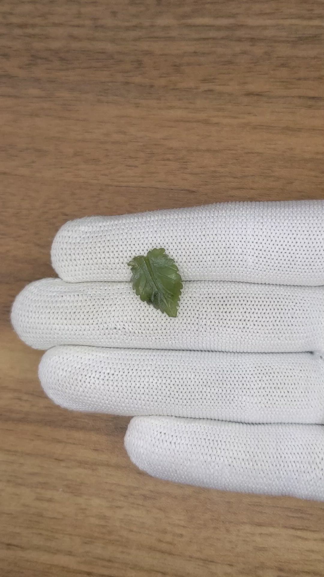 3.61 Ct. Green Jade from Burma (Myanmar) Size Video