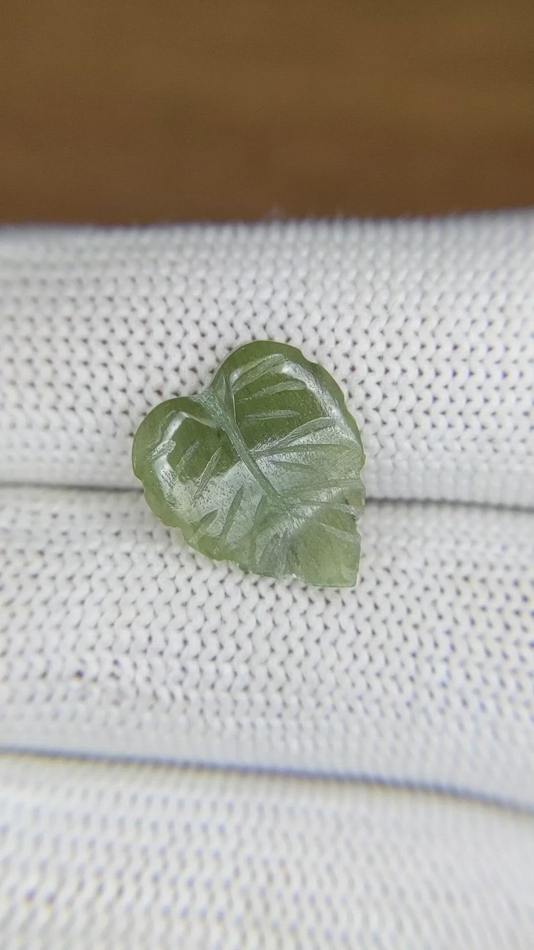 3.62 Ct. Green Jade from Burma (Myanmar) Size Video
