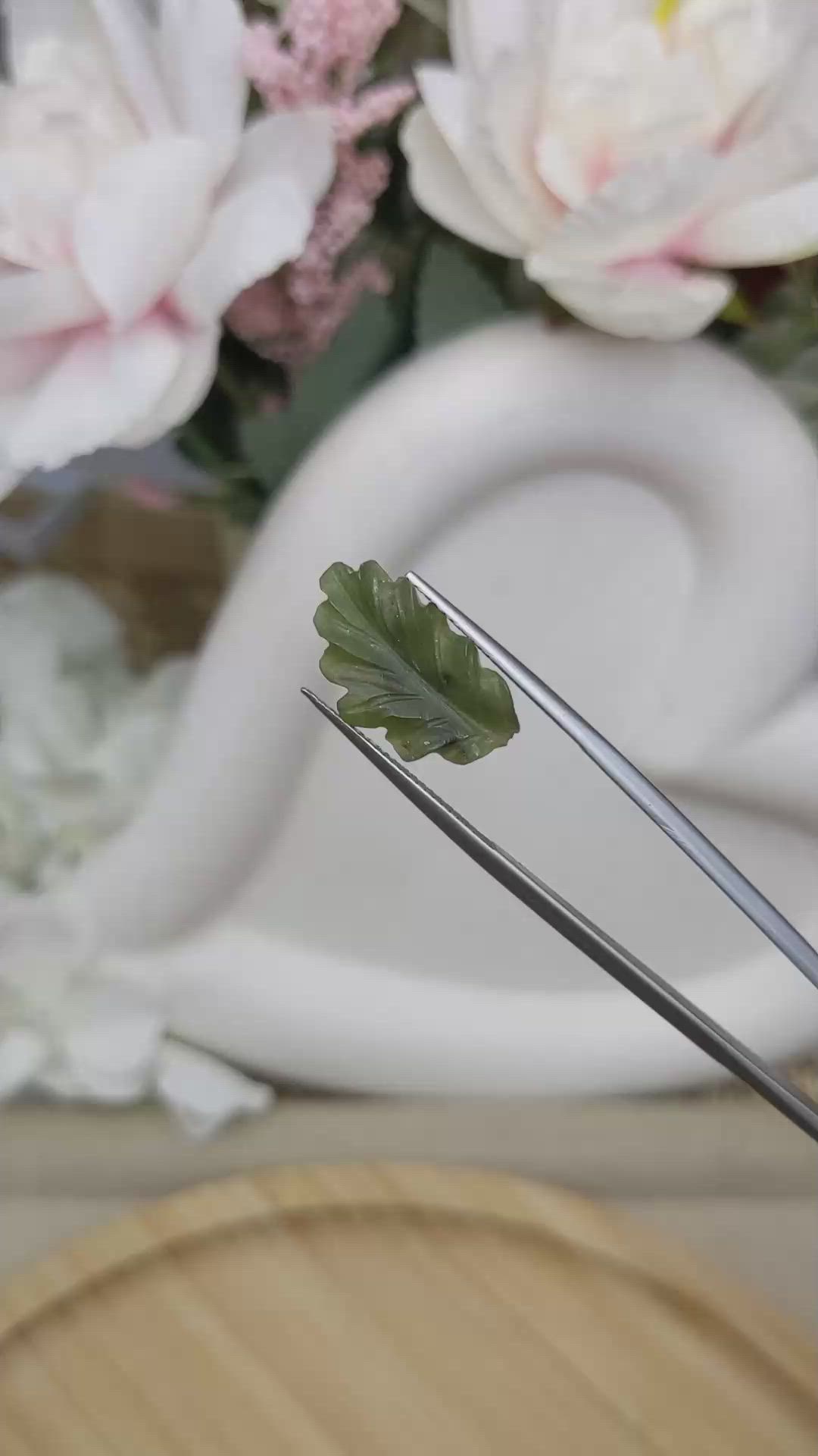 4.48 Ct. Green Jade from Burma (Myanmar) Size Video