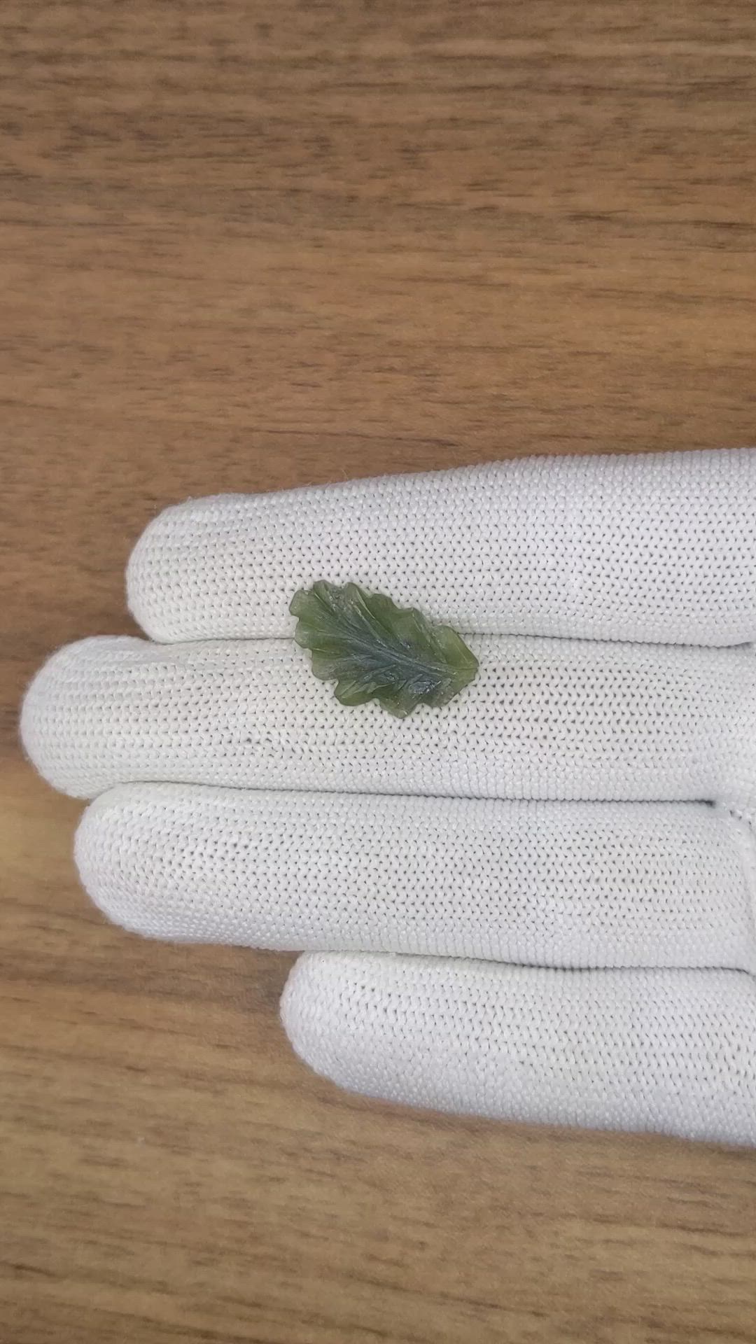 4.48 Ct. Green Jade from Burma (Myanmar) Size Video