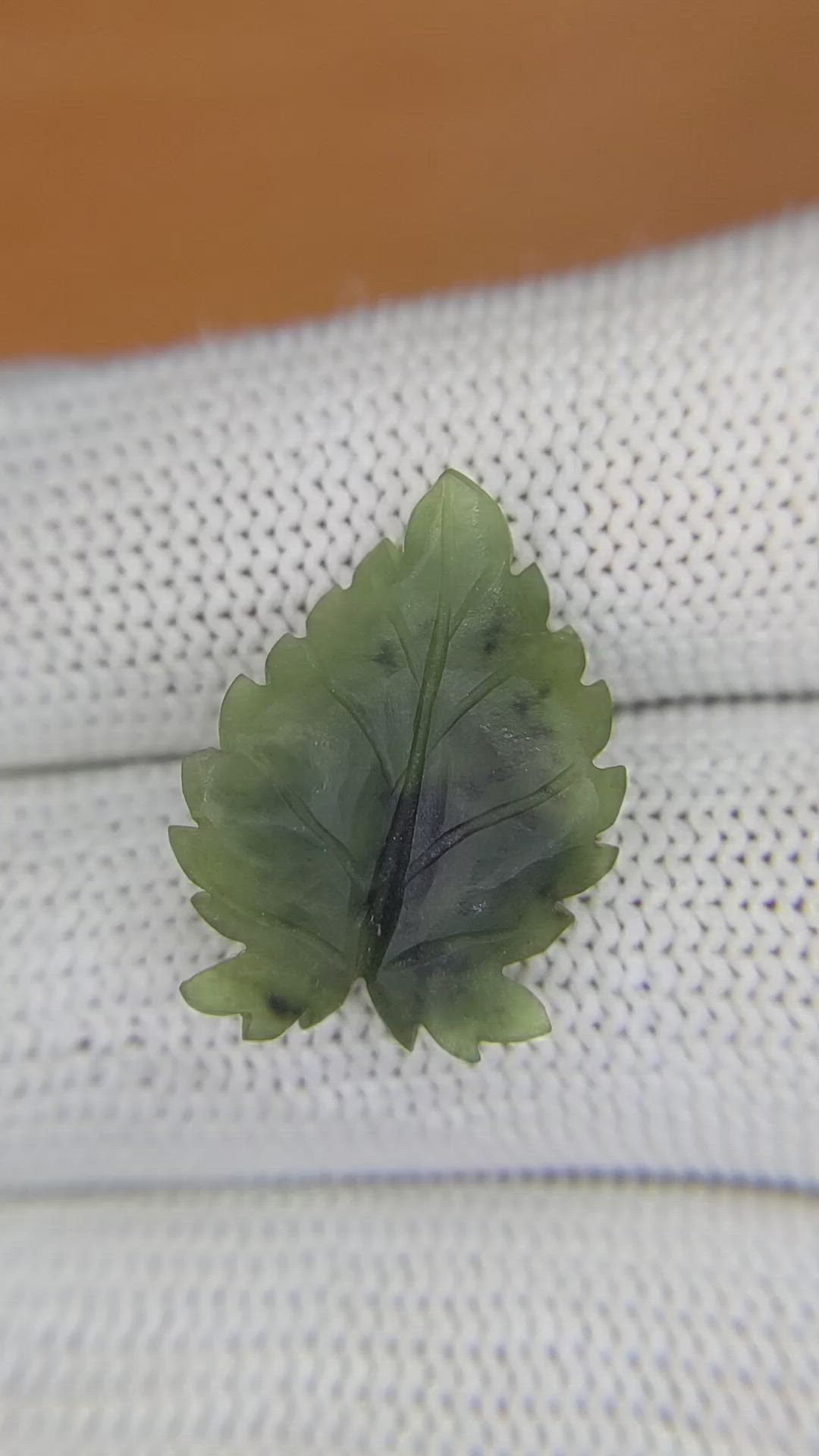 6.38 Ct. Green Jade from Burma (Myanmar) Size Video