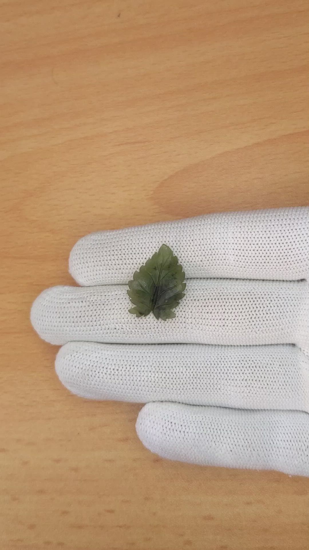 6.38 Ct. Green Jade from Burma (Myanmar) Size Video