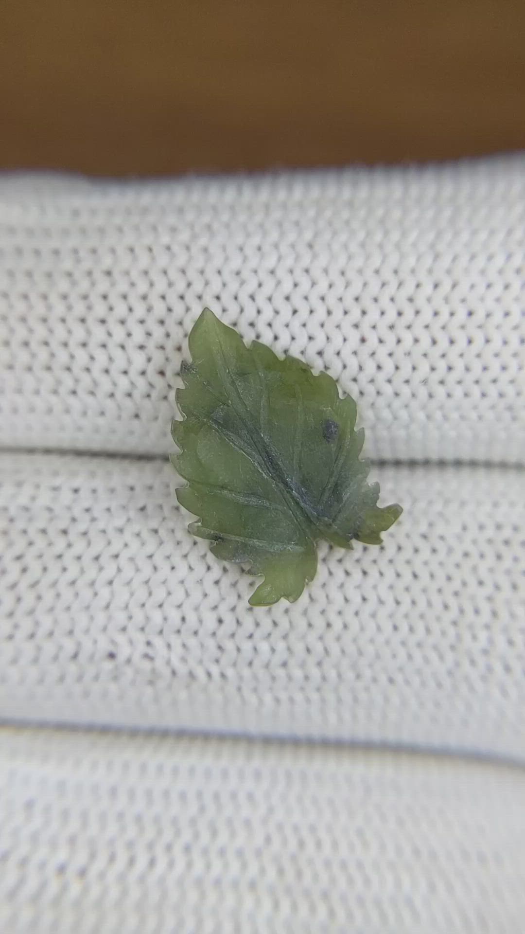 2.87 Ct. Green Jade from Burma (Myanmar) Size Video