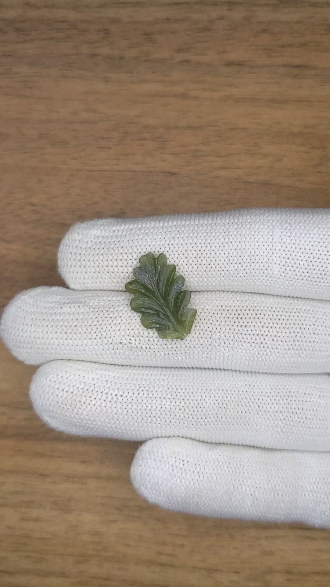 4.58 Ct. Green Jade from Burma (Myanmar) Size Video