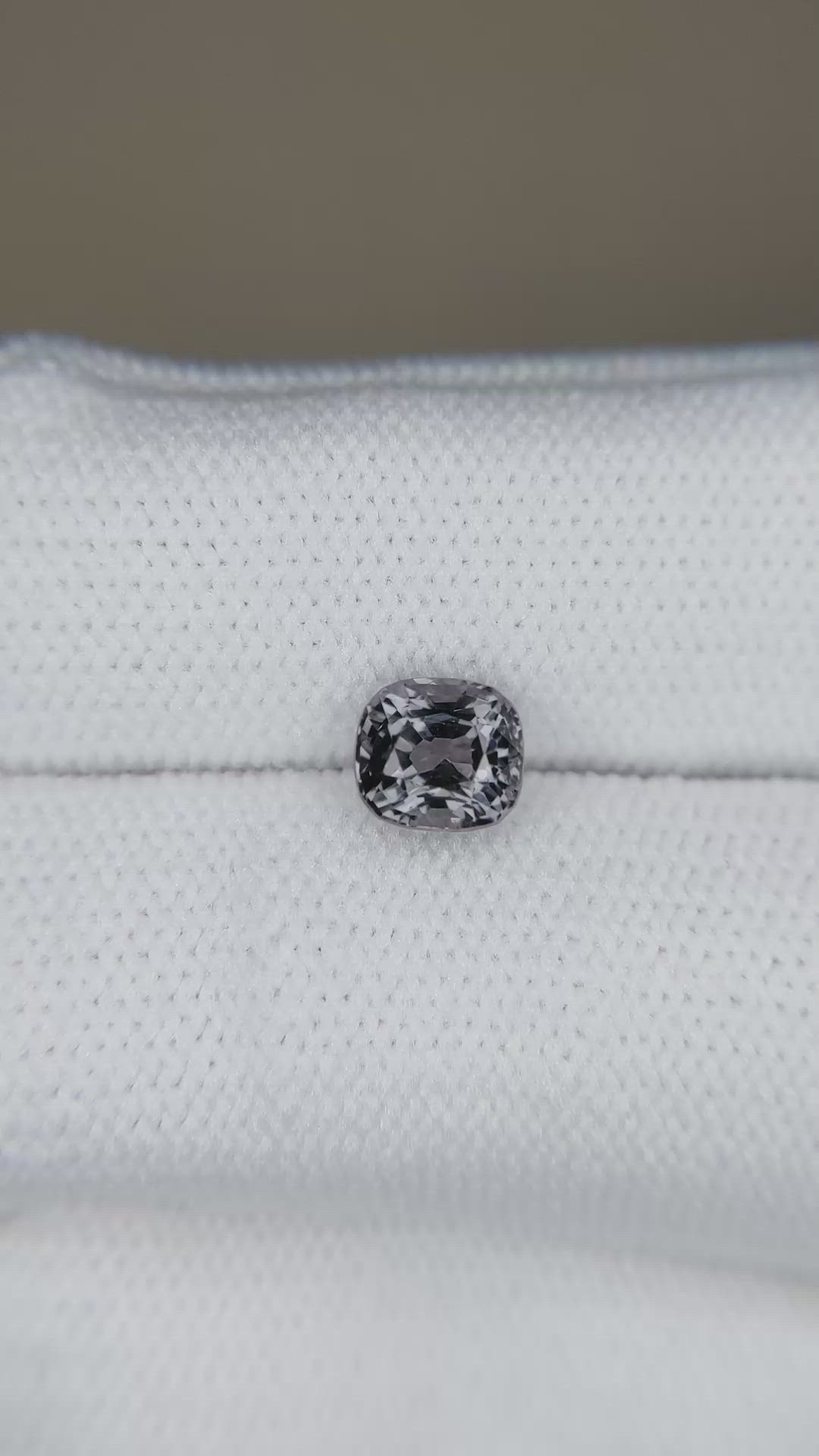 1.10 Ct. Purplish Grey Spinel from Burma (Myanmar) Size Video