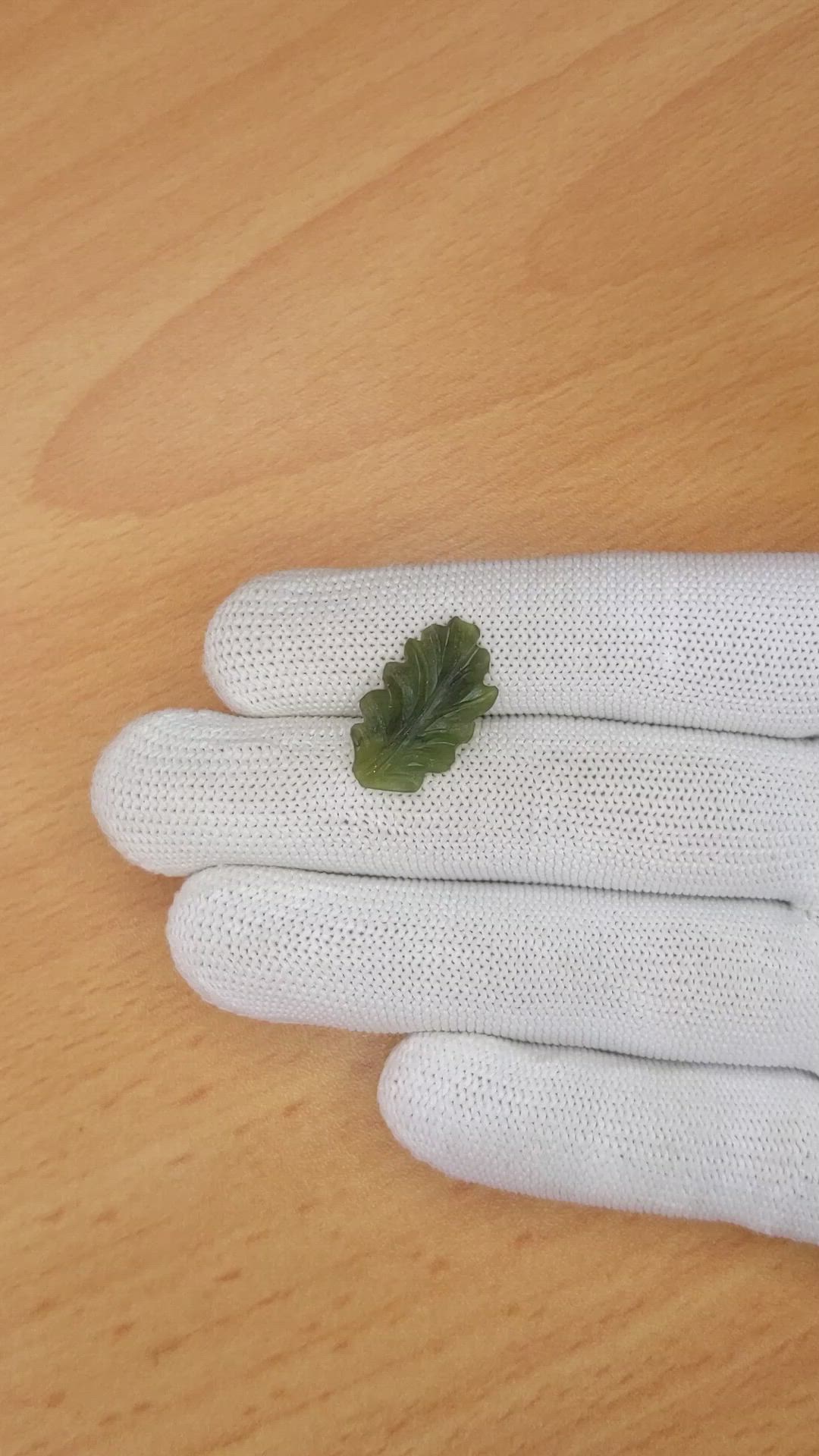 5.04 Ct. Green Jade from Burma (Myanmar) Size Video