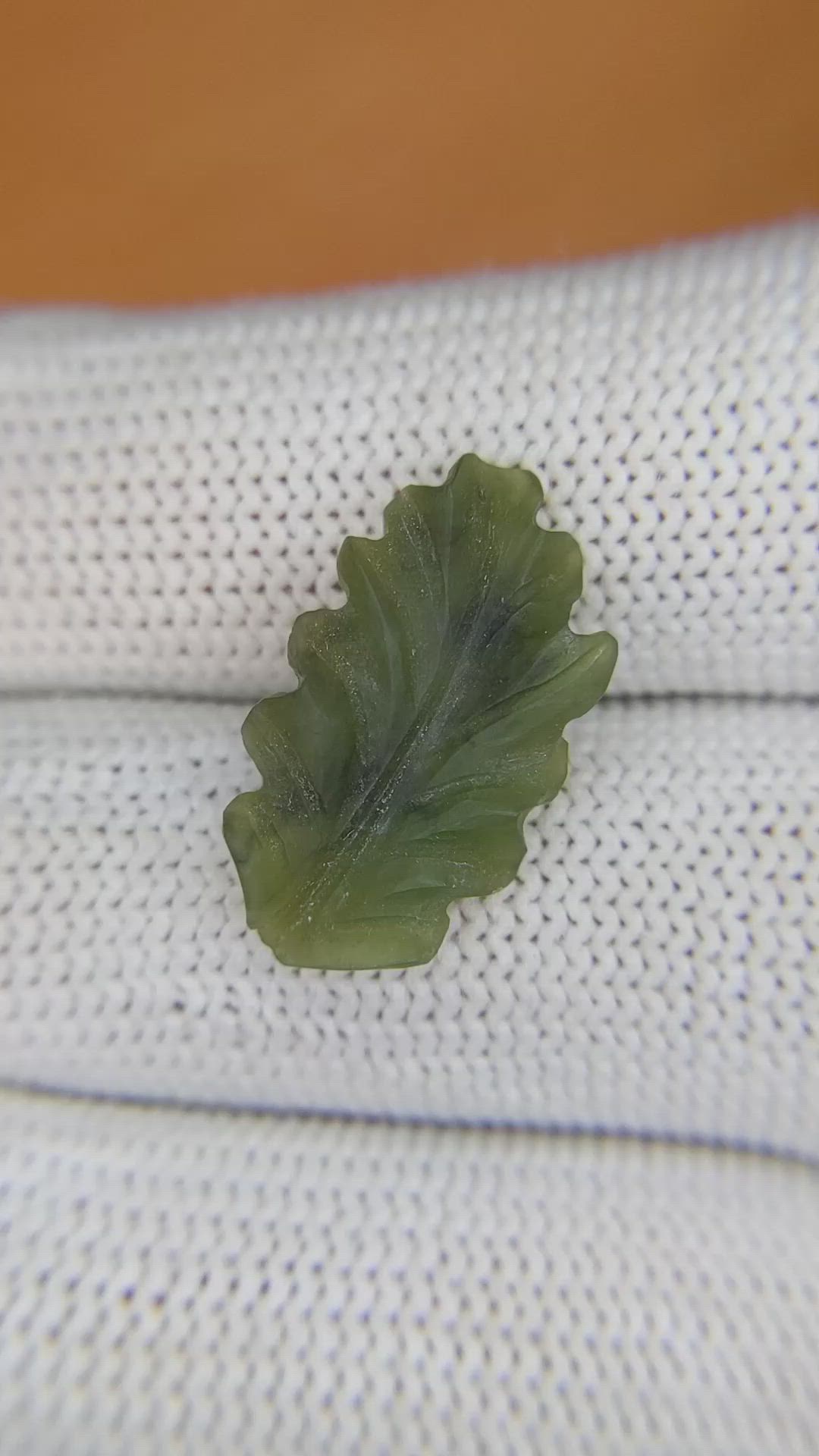 5.04 Ct. Green Jade from Burma (Myanmar) Size Video