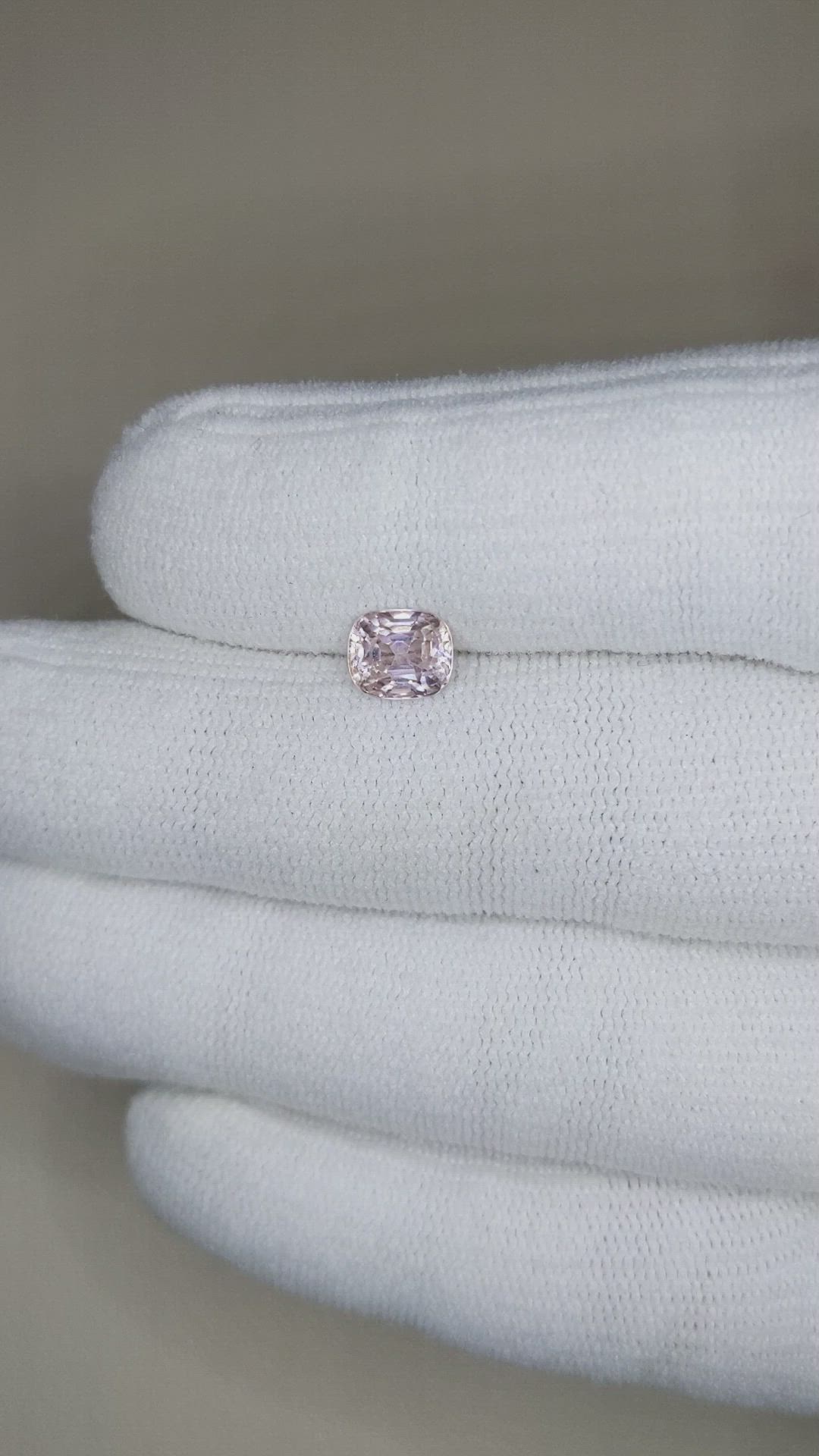 1.31 Ct. Pink Spinel from Burma (Myanmar) Size Video
