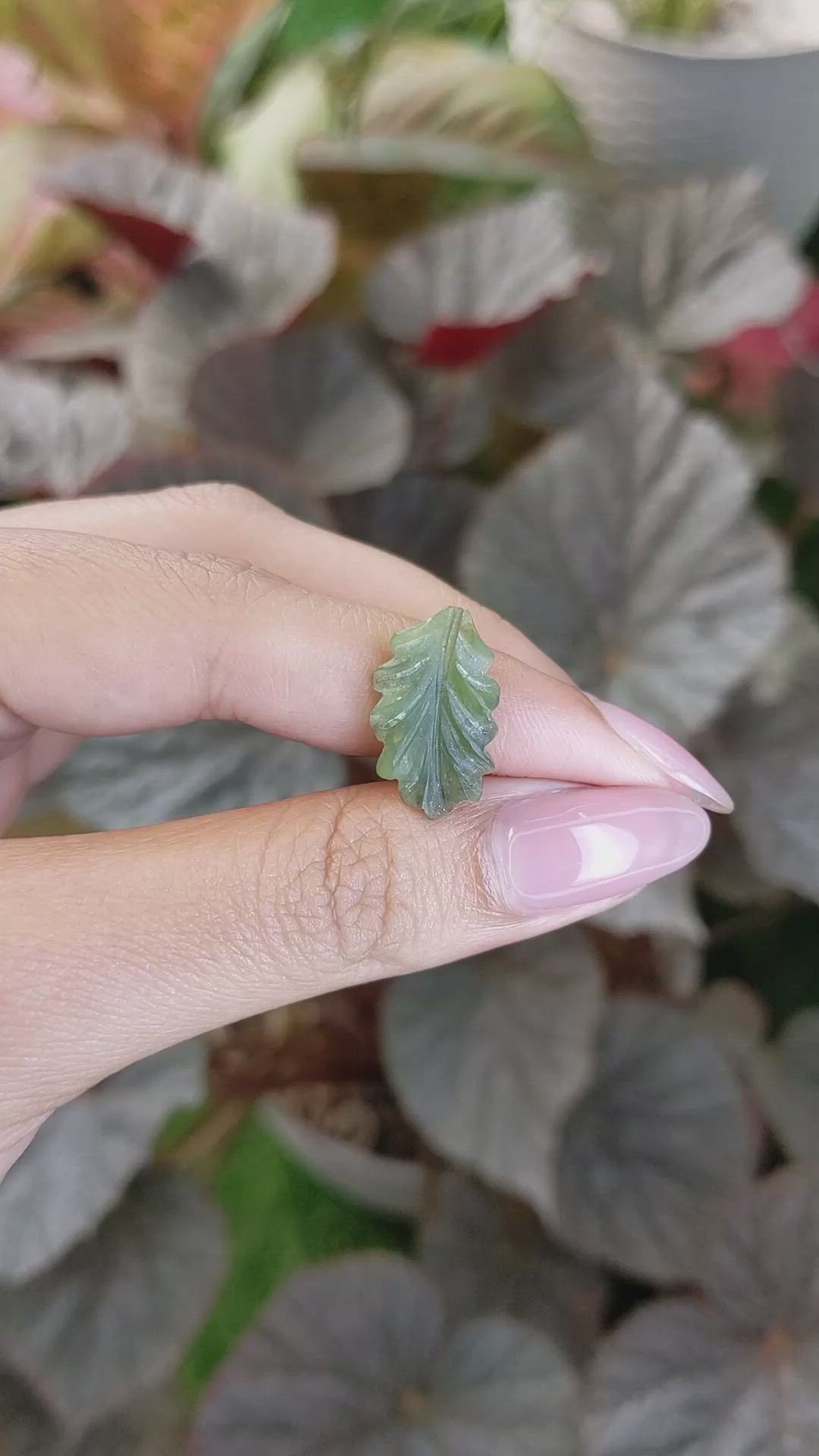 4.96 Ct. Green Jade from Burma (Myanmar) Size Video