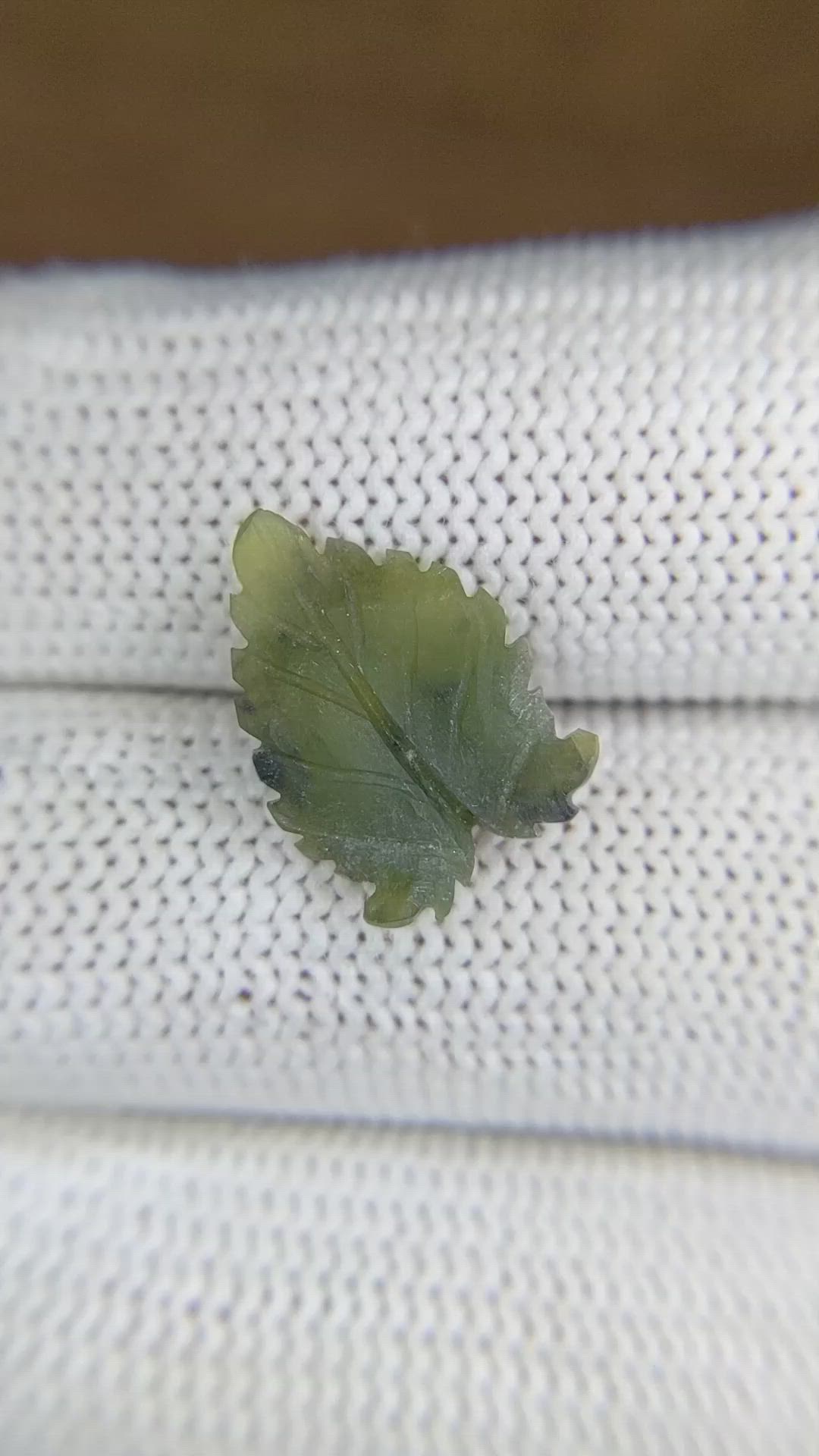 2.75 Ct. Green Jade from Burma (Myanmar) Size Video