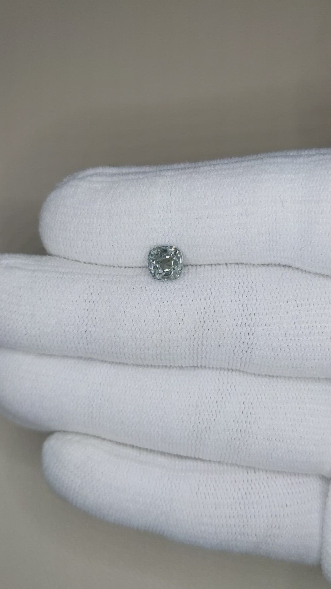 1.30 Ct. Grey Spinel from Burma (Myanmar) Size Video