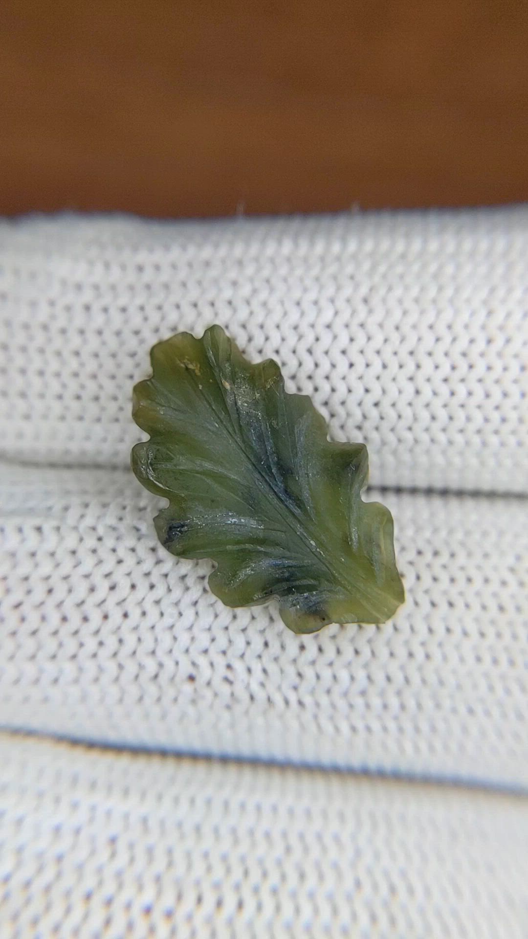 4.92 Ct. Green Jade from Burma (Myanmar) Size Video