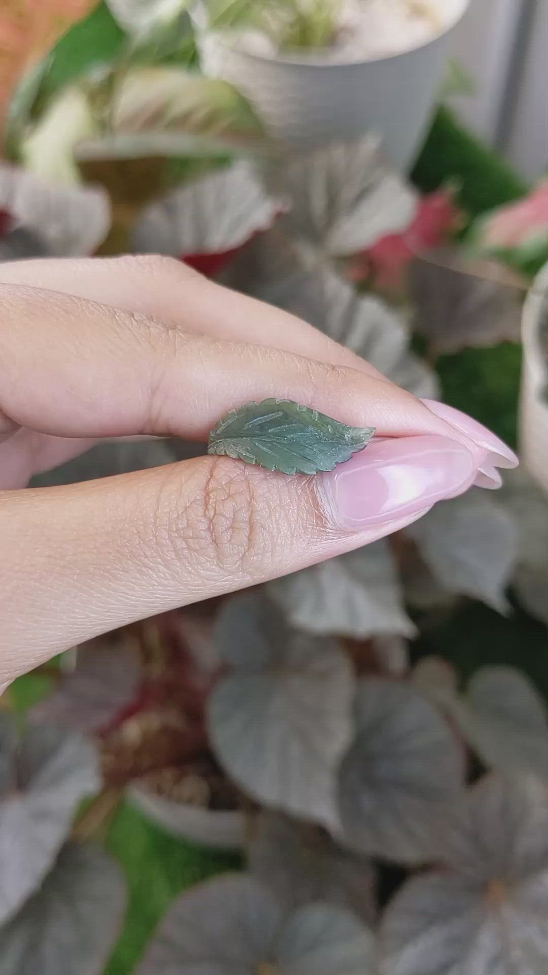 4.14 Ct. Green Jade from Burma (Myanmar) Size Video