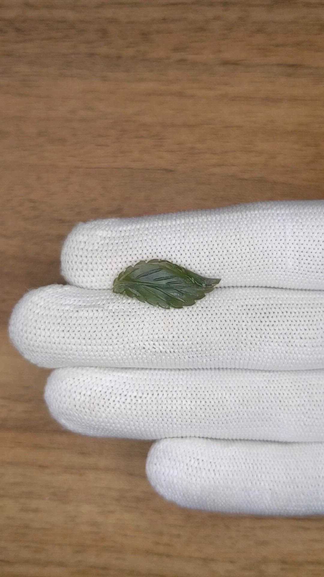 4.14 Ct. Green Jade from Burma (Myanmar) Size Video