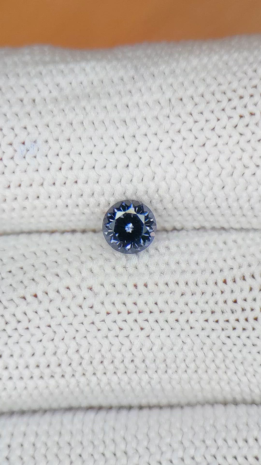 0.52 Ct. Blue Spinel from Ceylon (Sri Lanka) Size Video