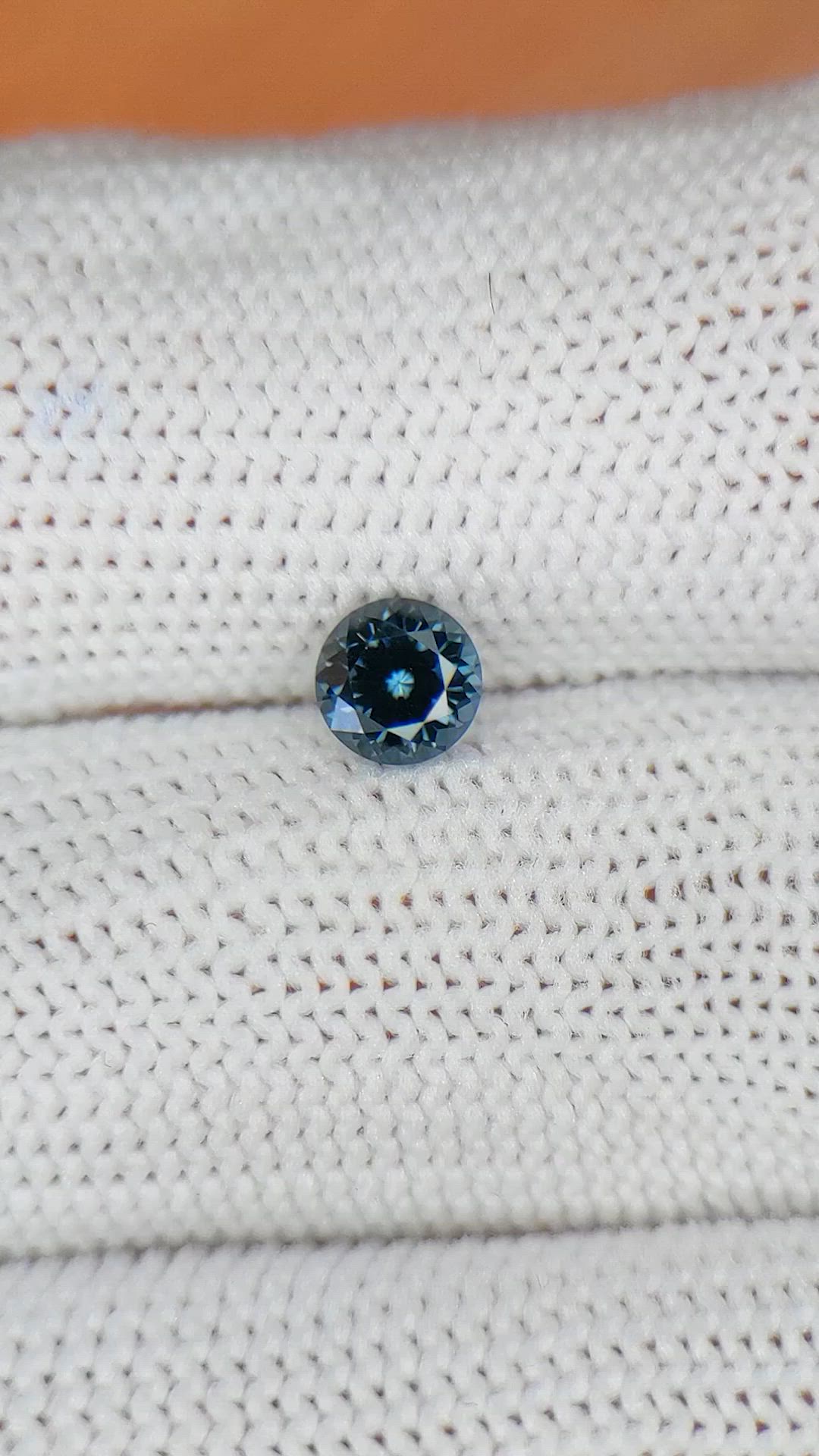 0.51 Ct. Greenish Blue Spinel from Ceylon (Sri Lanka) Size Video
