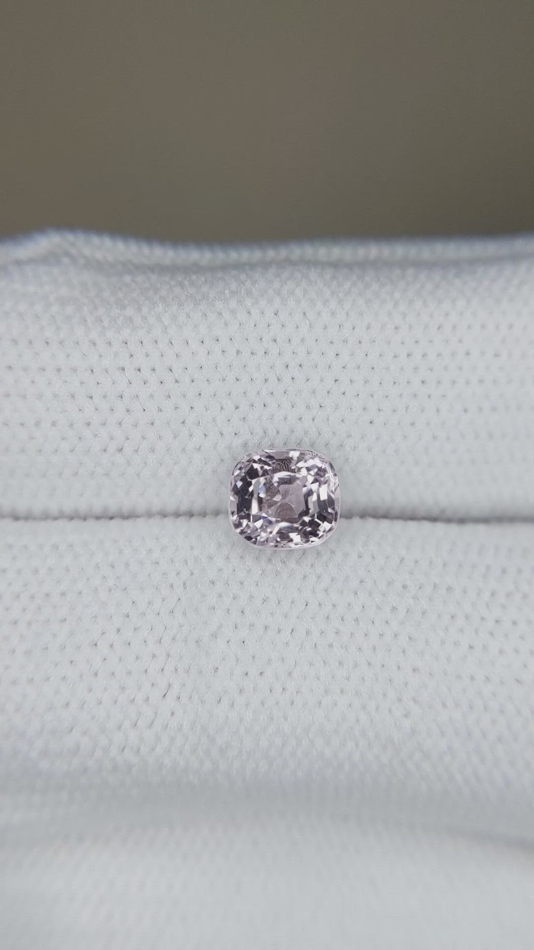 1.15 Ct. Pink Spinel from Burma (Myanmar) Size Video