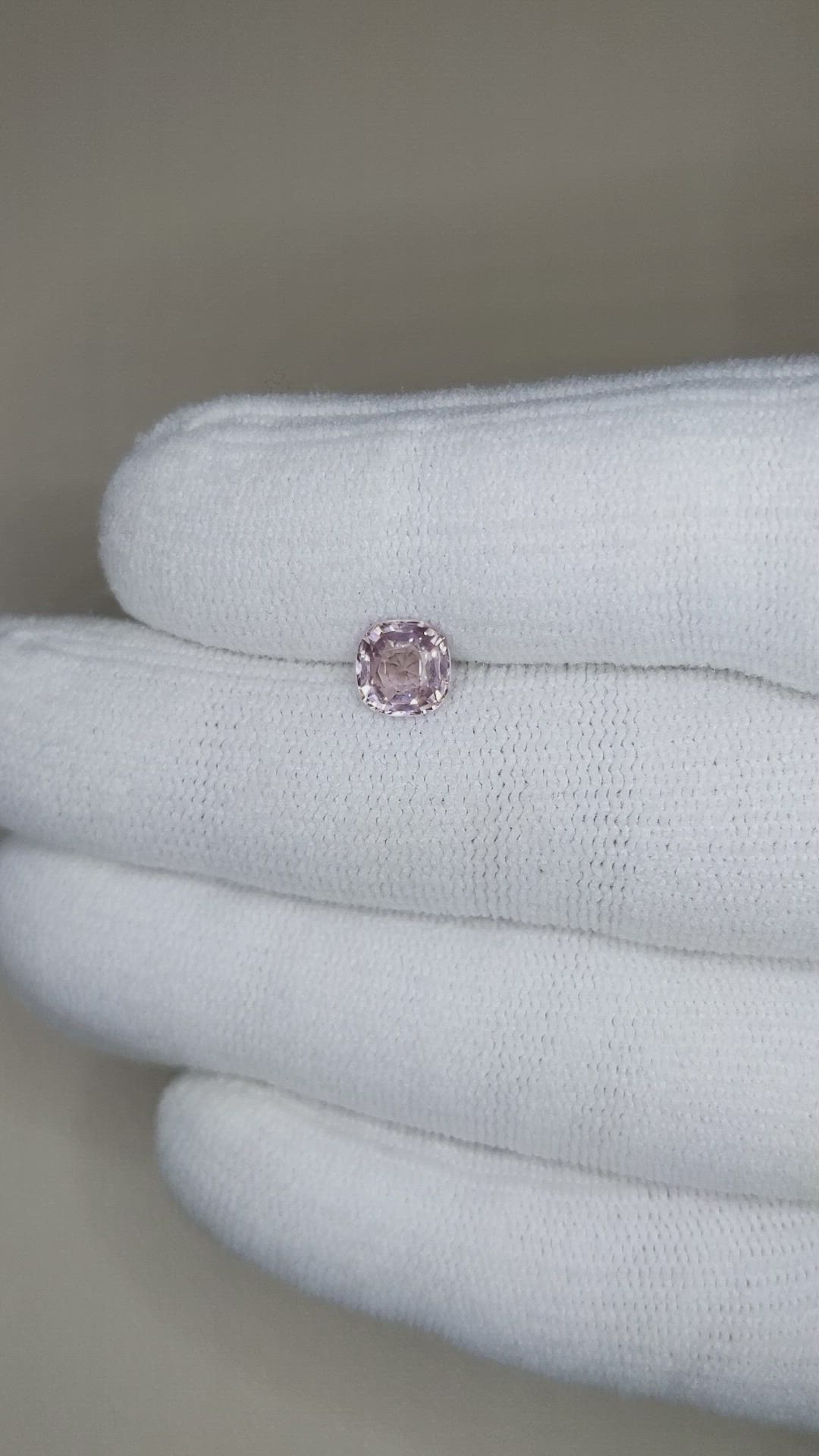 1.13 Ct. Pink Spinel from Burma (Myanmar) Size Video
