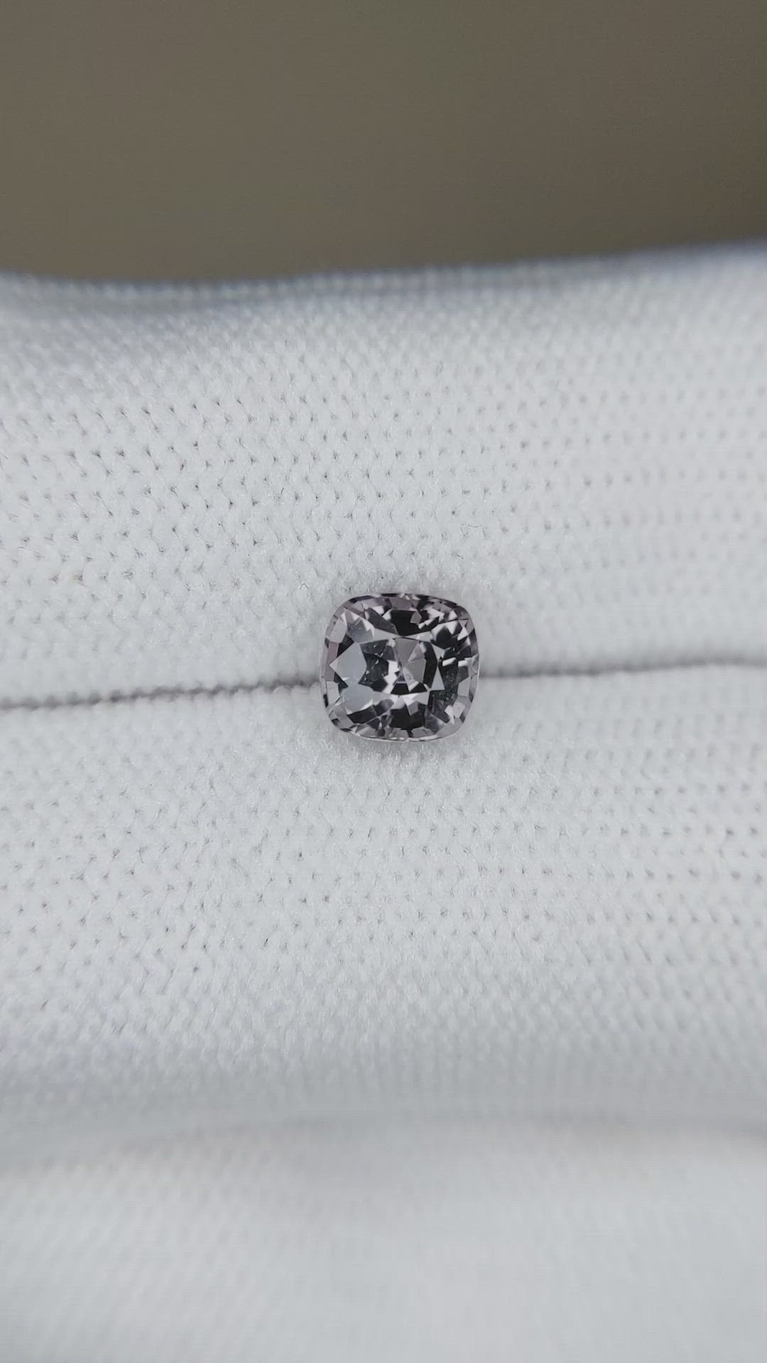 1.05 Ct. Pink Spinel from Burma (Myanmar) Size Video