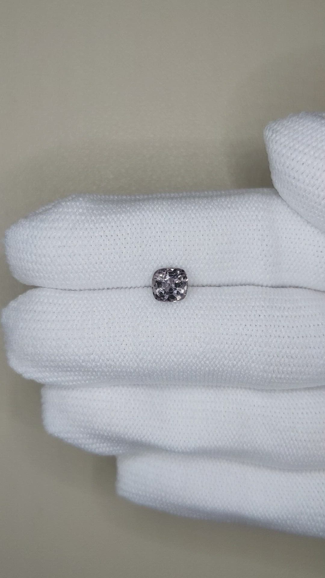 1.05 Ct. Pink Spinel from Burma (Myanmar) Size Video