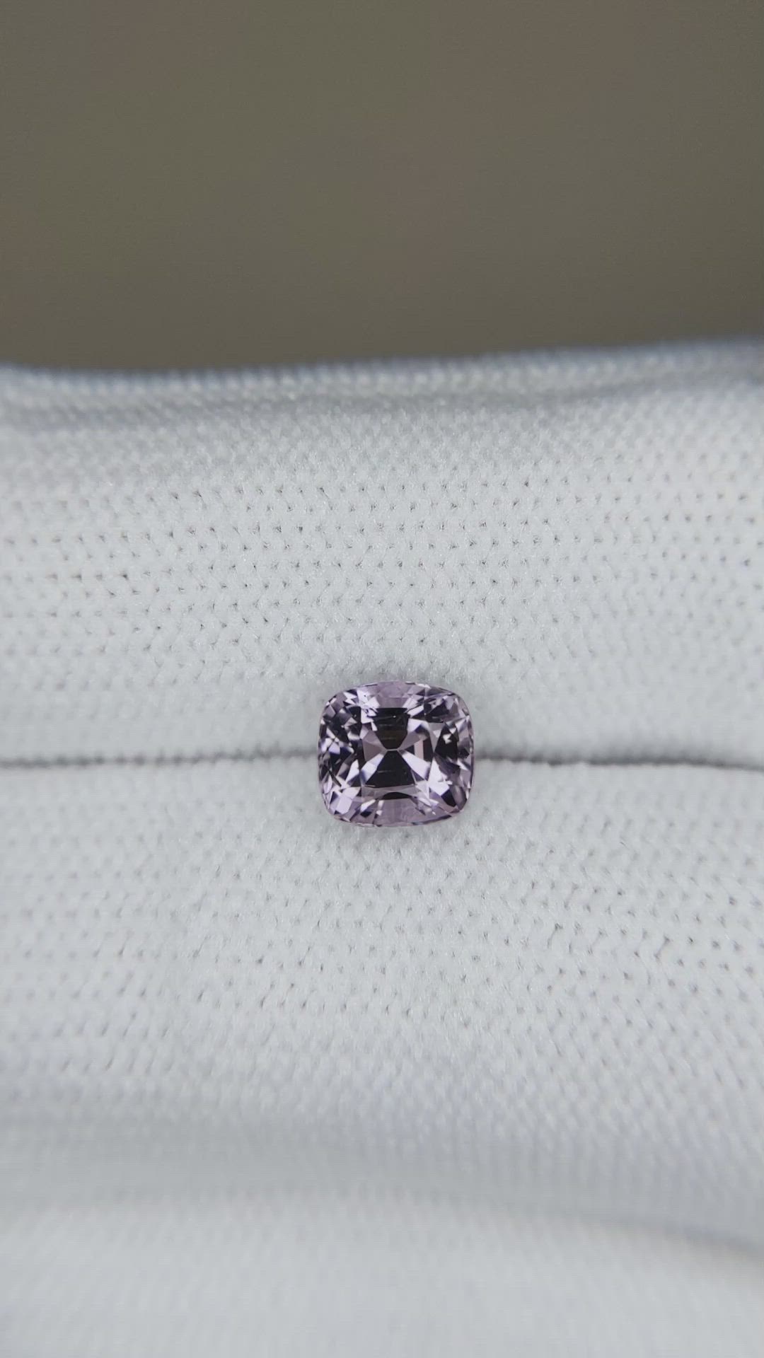 1.26 Ct. Purple Spinel from Burma (Myanmar) Size Video