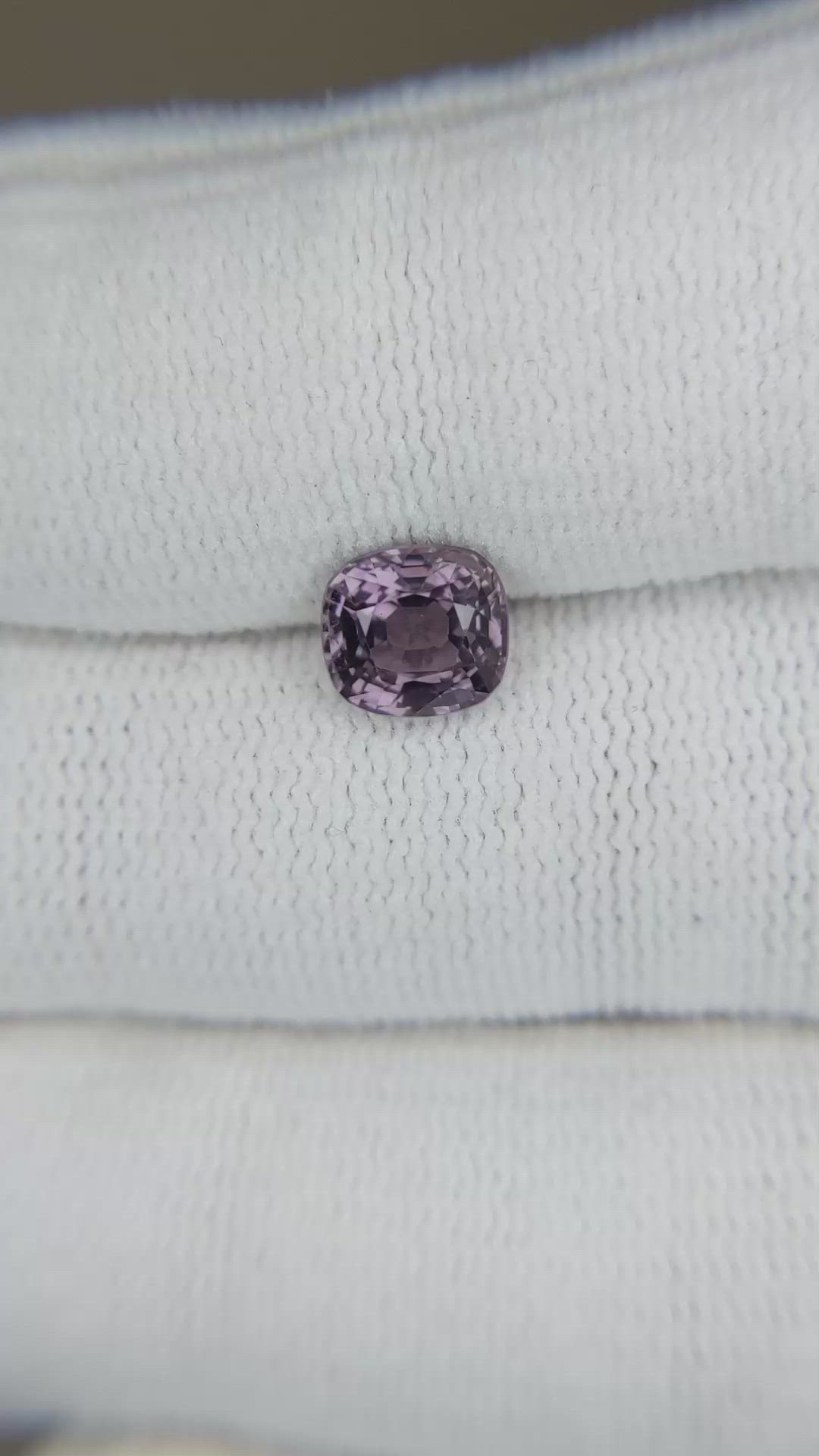 1.50 Ct. Purple Spinel from Burma (Myanmar) Size Video
