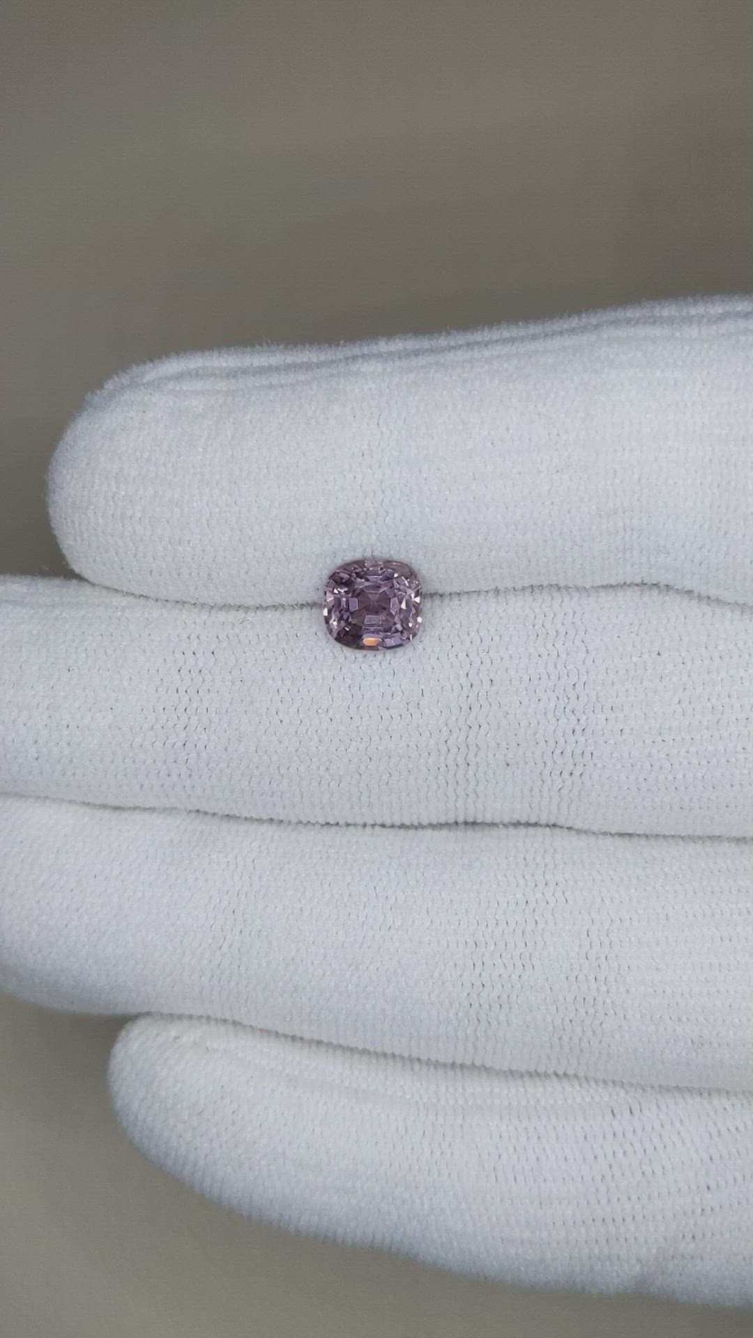 1.50 Ct. Purple Spinel from Burma (Myanmar) Size Video
