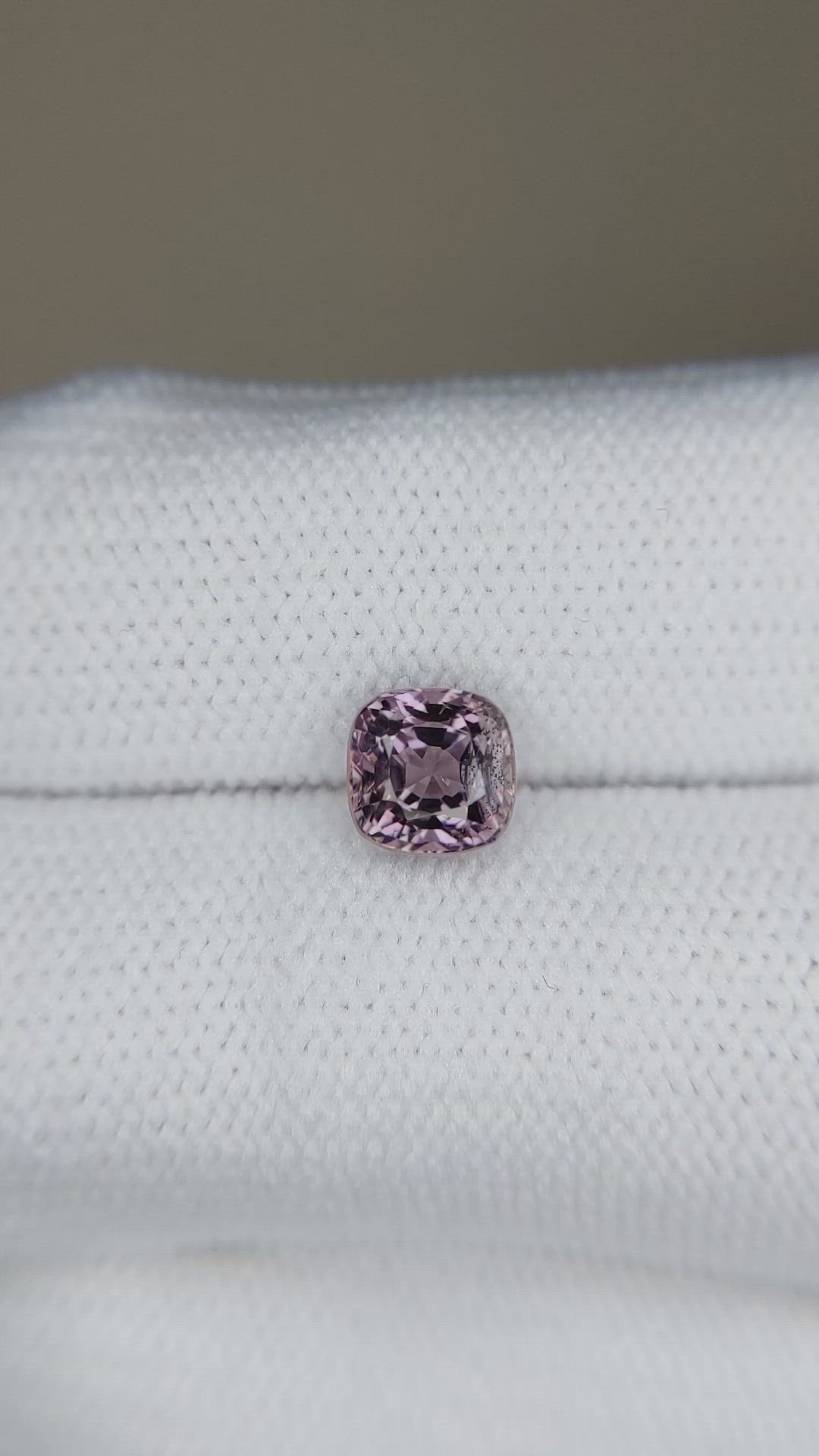 1.41 Ct. Purple Spinel from Burma (Myanmar) Size Video
