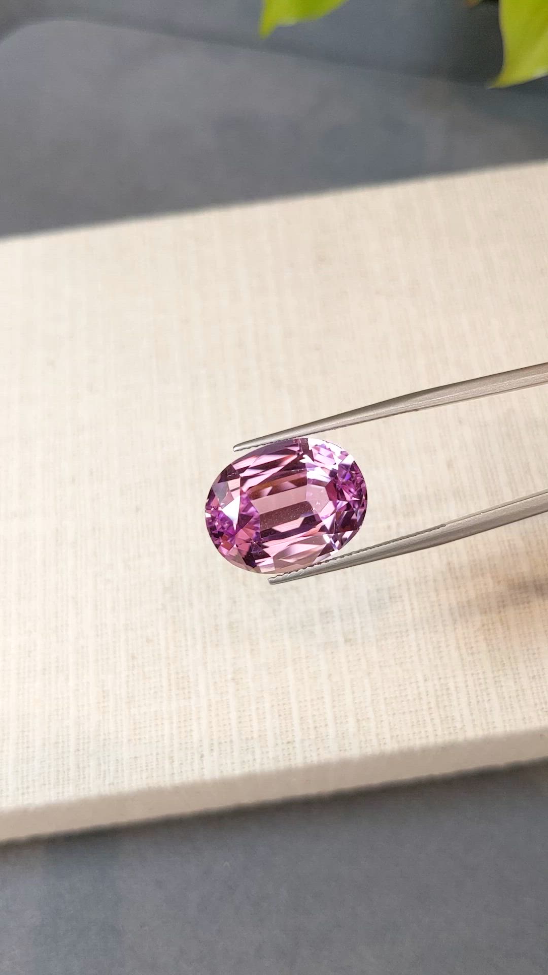 20.84 Ct. Pink Kunzite from Afghanistan Size Video