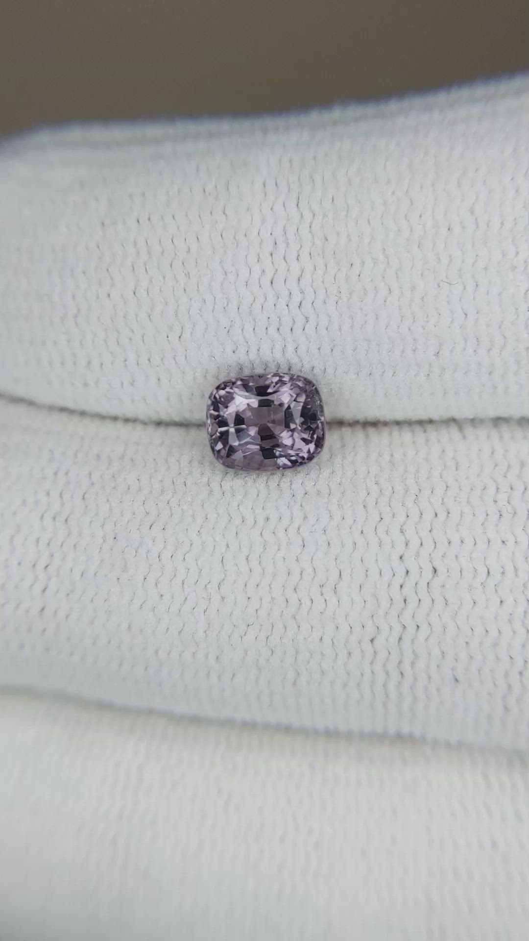 1.26 Ct. Purple Spinel from Burma (Myanmar) Size Video