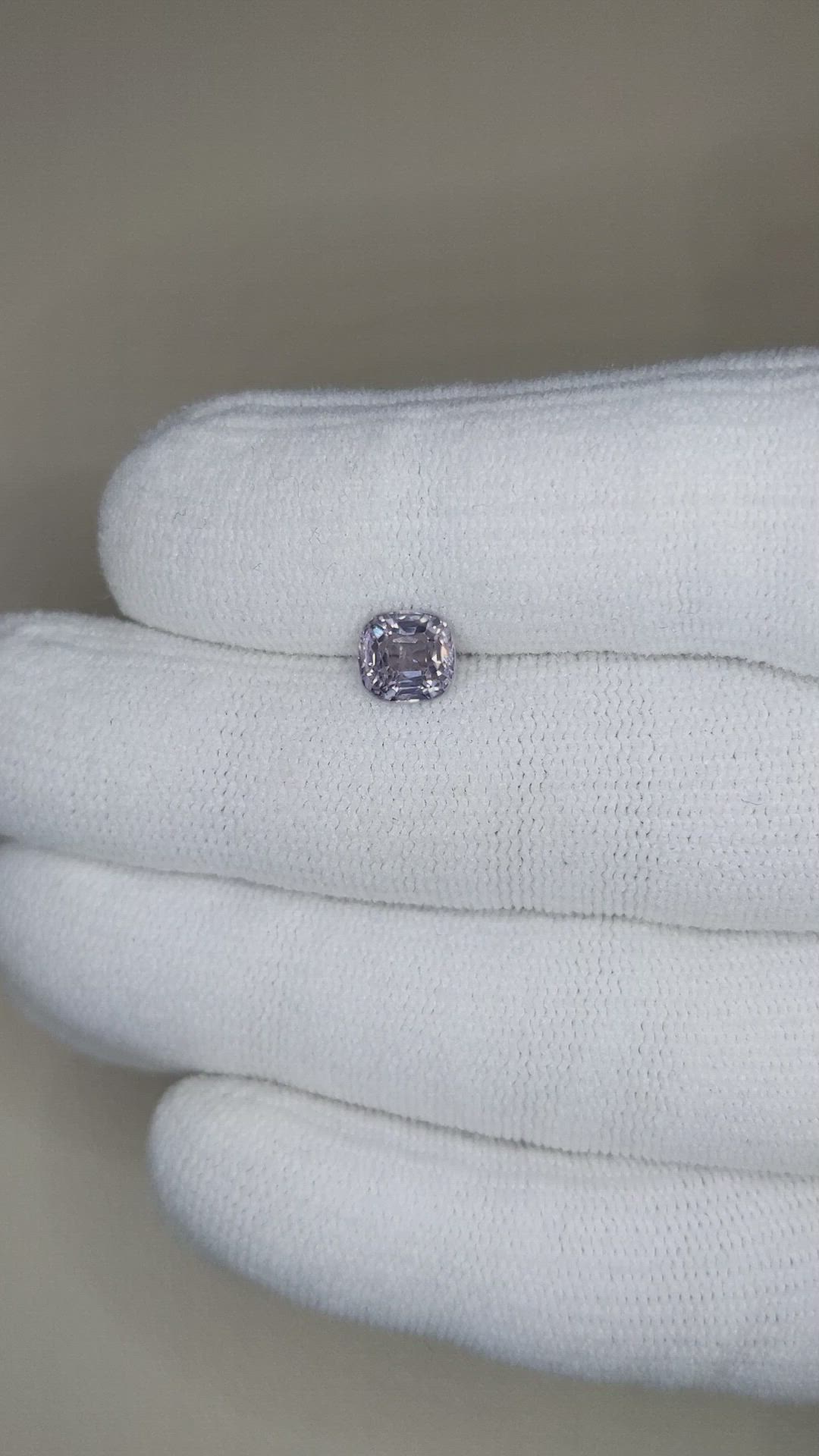 1.30 Ct. Purple Spinel from Burma (Myanmar) Size Video