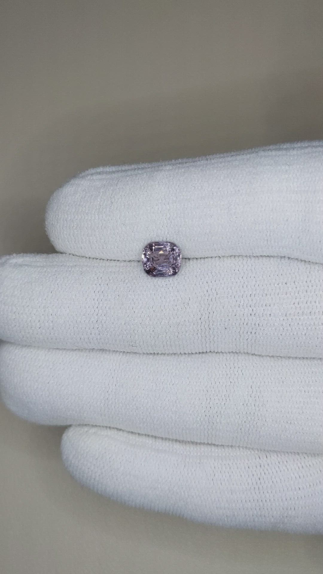 1.40 Ct. Purple Spinel from Burma (Myanmar) Size Video
