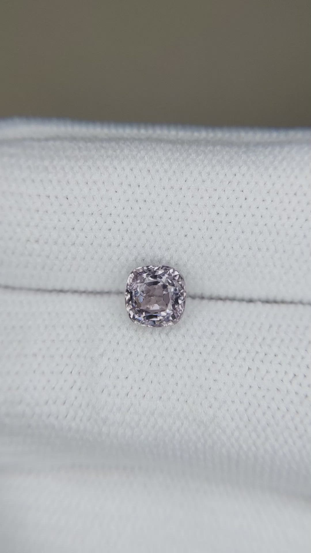 1.15 Ct. Purplish Grey Spinel from Burma (Myanmar) Size Video