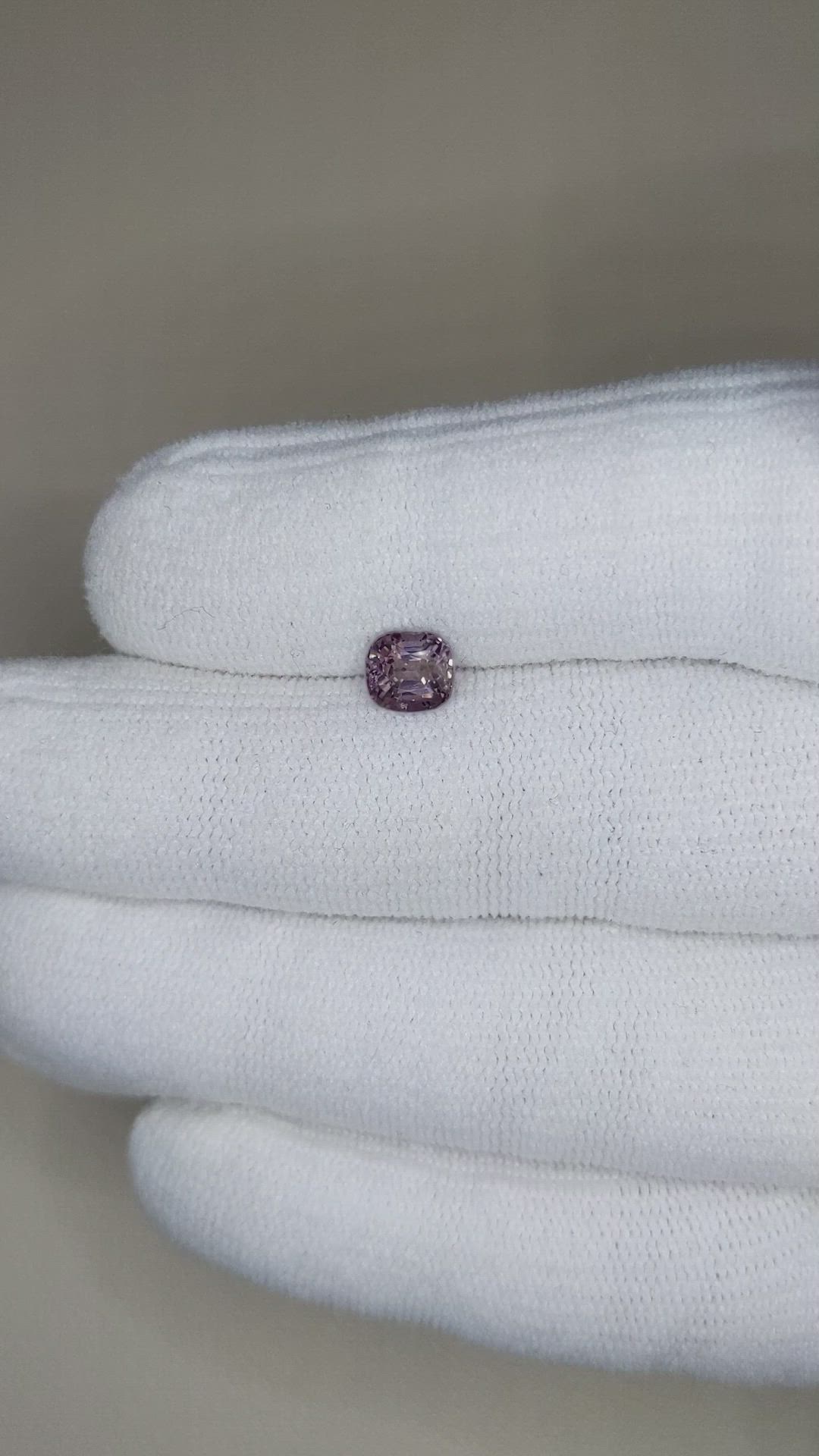 1.05 Ct. Purple Spinel from Burma (Myanmar) Size Video