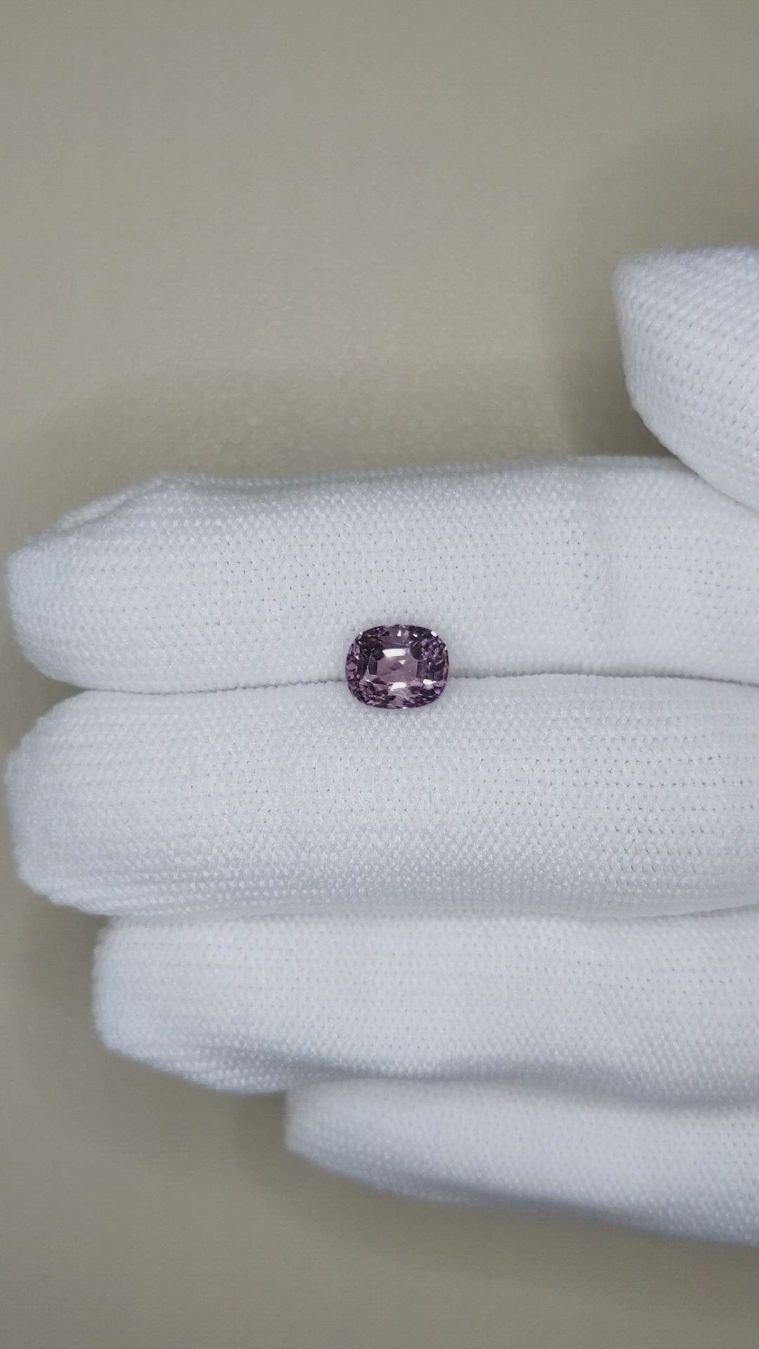 1.90 Ct. Purple Spinel from Burma (Myanmar) Size Video