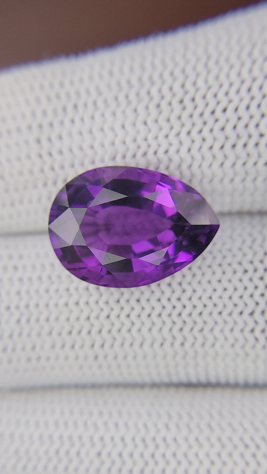 8.38 Ct. Purple Amethyst from Ceylon (Sri Lanka) Size Video