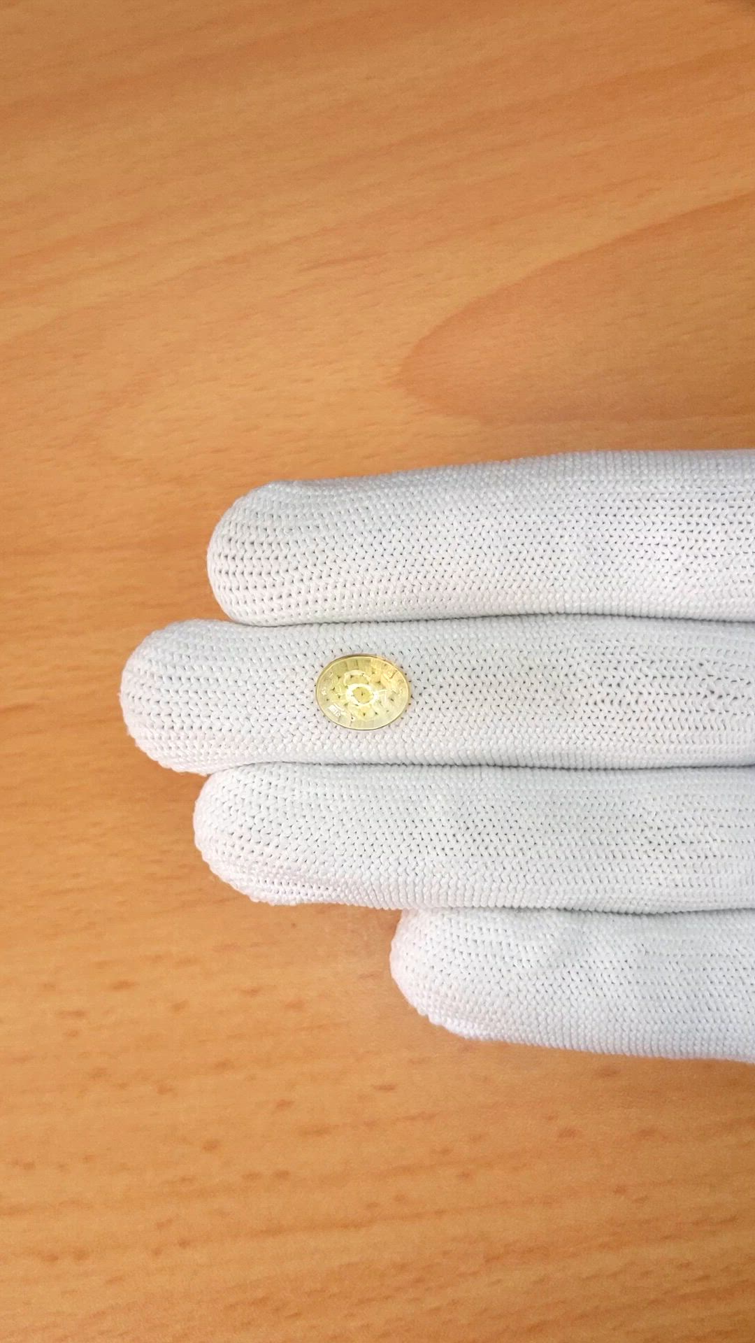 2.30 Ct. Yellow Cabochon Citrine from Ceylon (Sri Lanka) Size Video