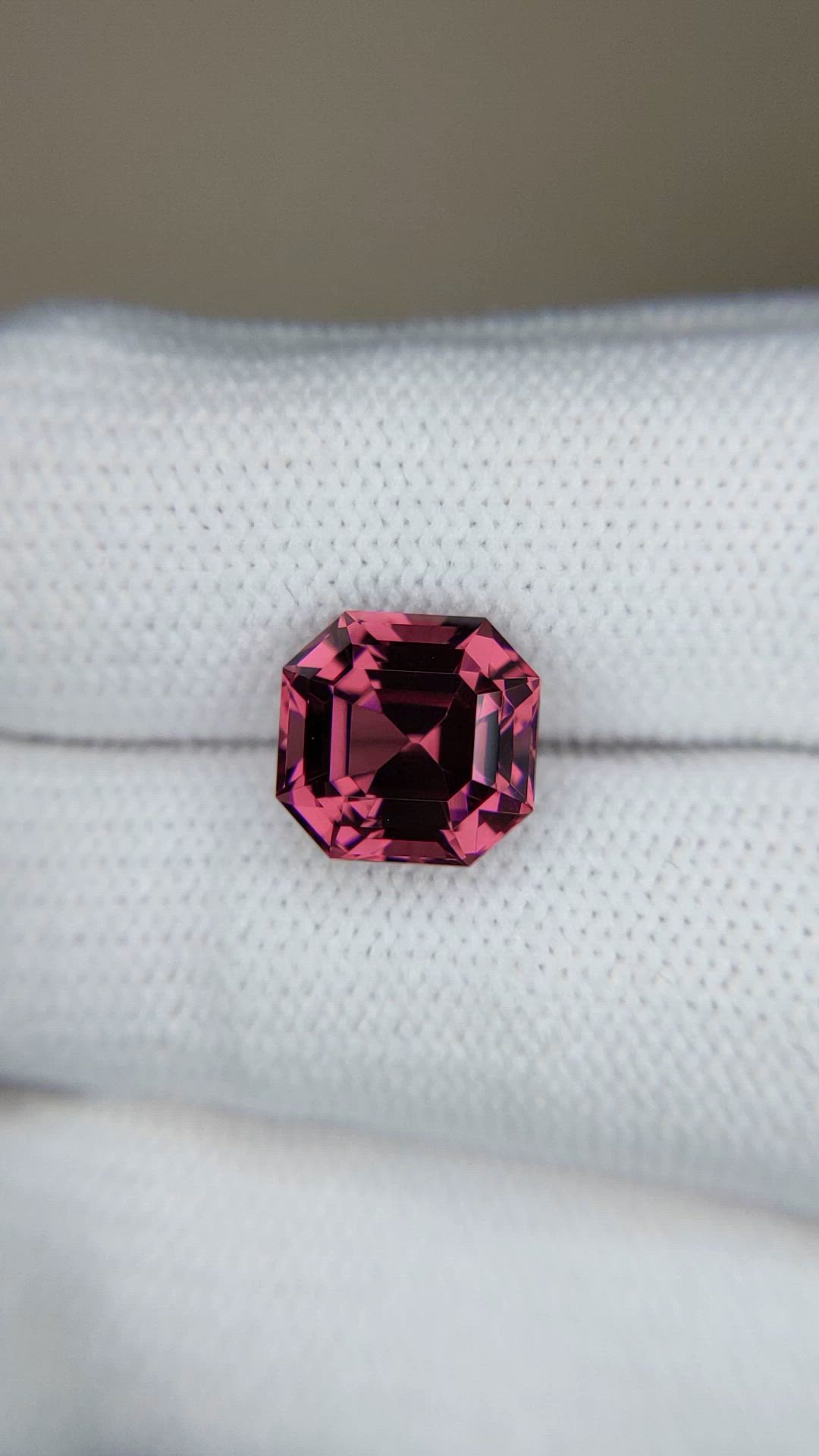 4.78 Ct. Purplish Red Garnet from Tanzania Size Video