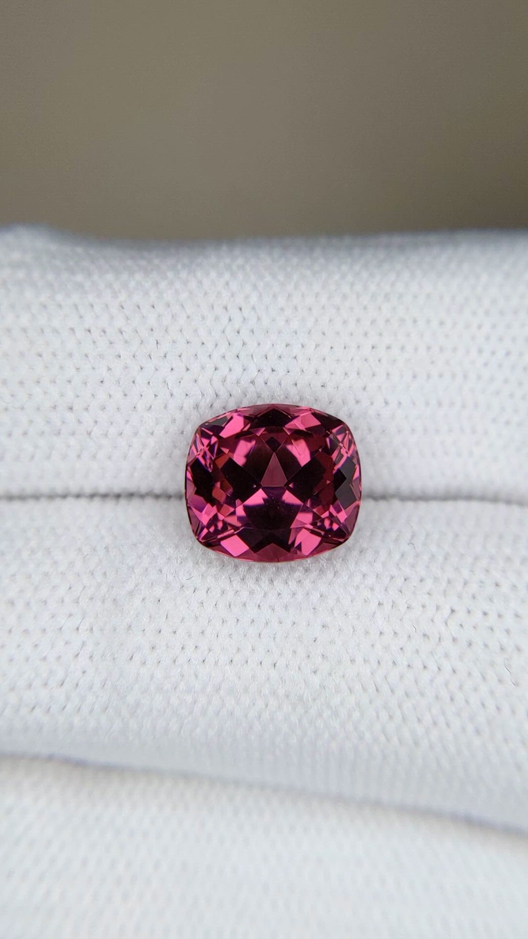 4.29 Ct. Pinkish Purple Garnet from Tanzania Size Video