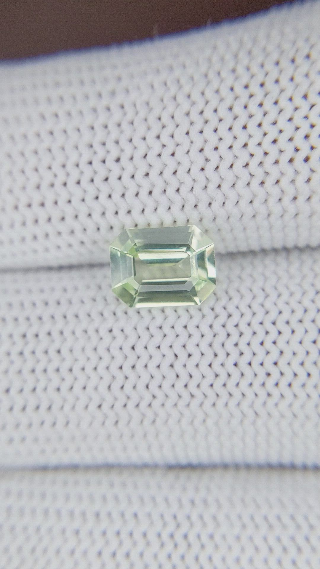 1.56 Ct. Green Chrysoberyl from Tanzania Size Video