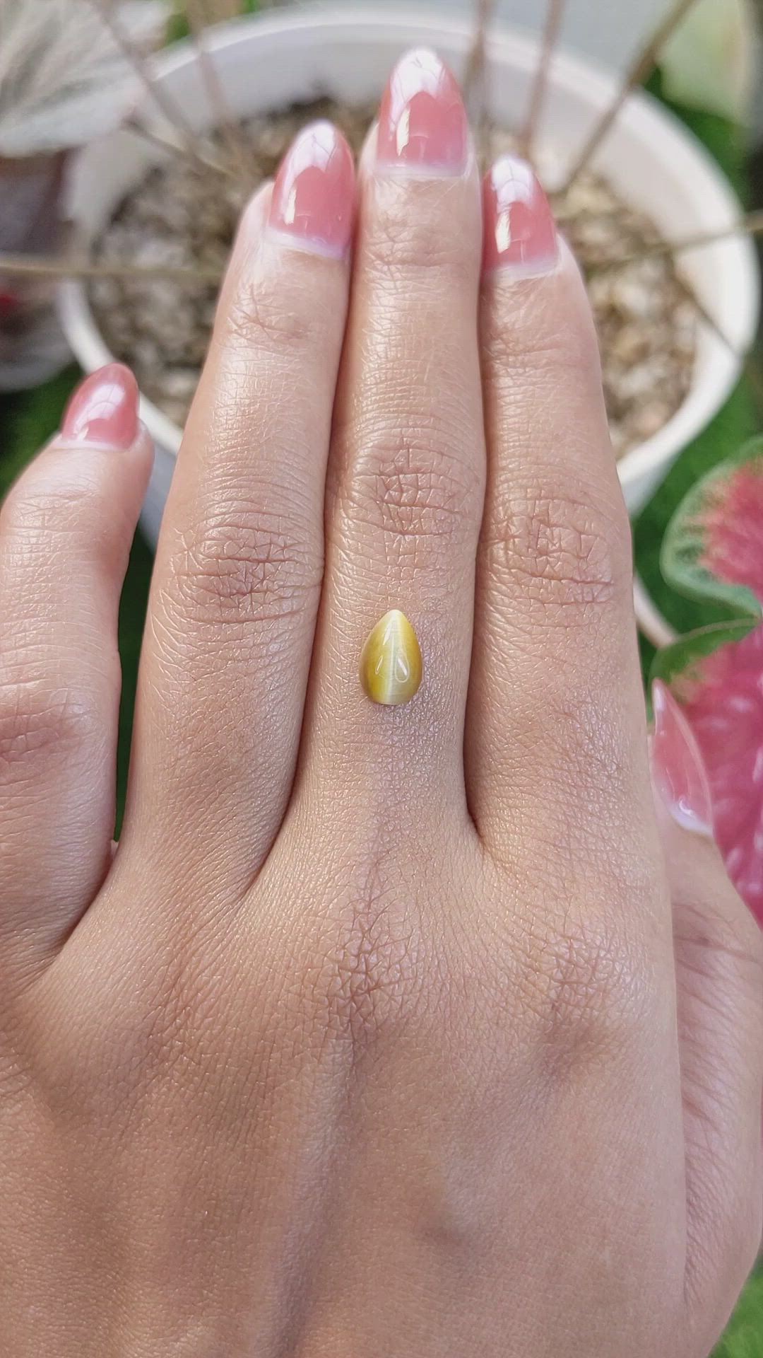 1.08 Ct. Cabochon Tiger's Eye from South Africa Size Video
