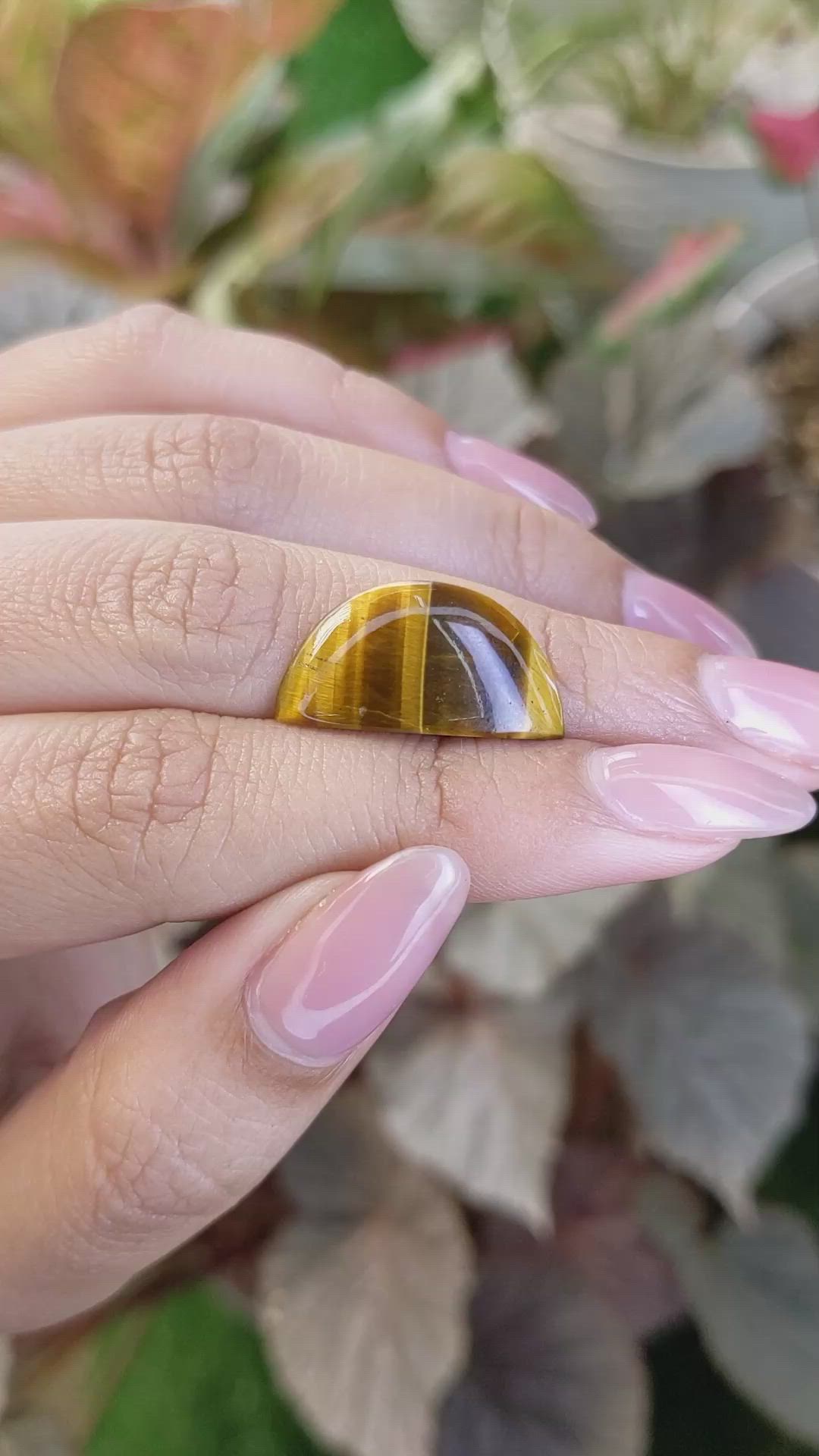 6.32 Ct. Tiger's Eye from South Africa Size Video