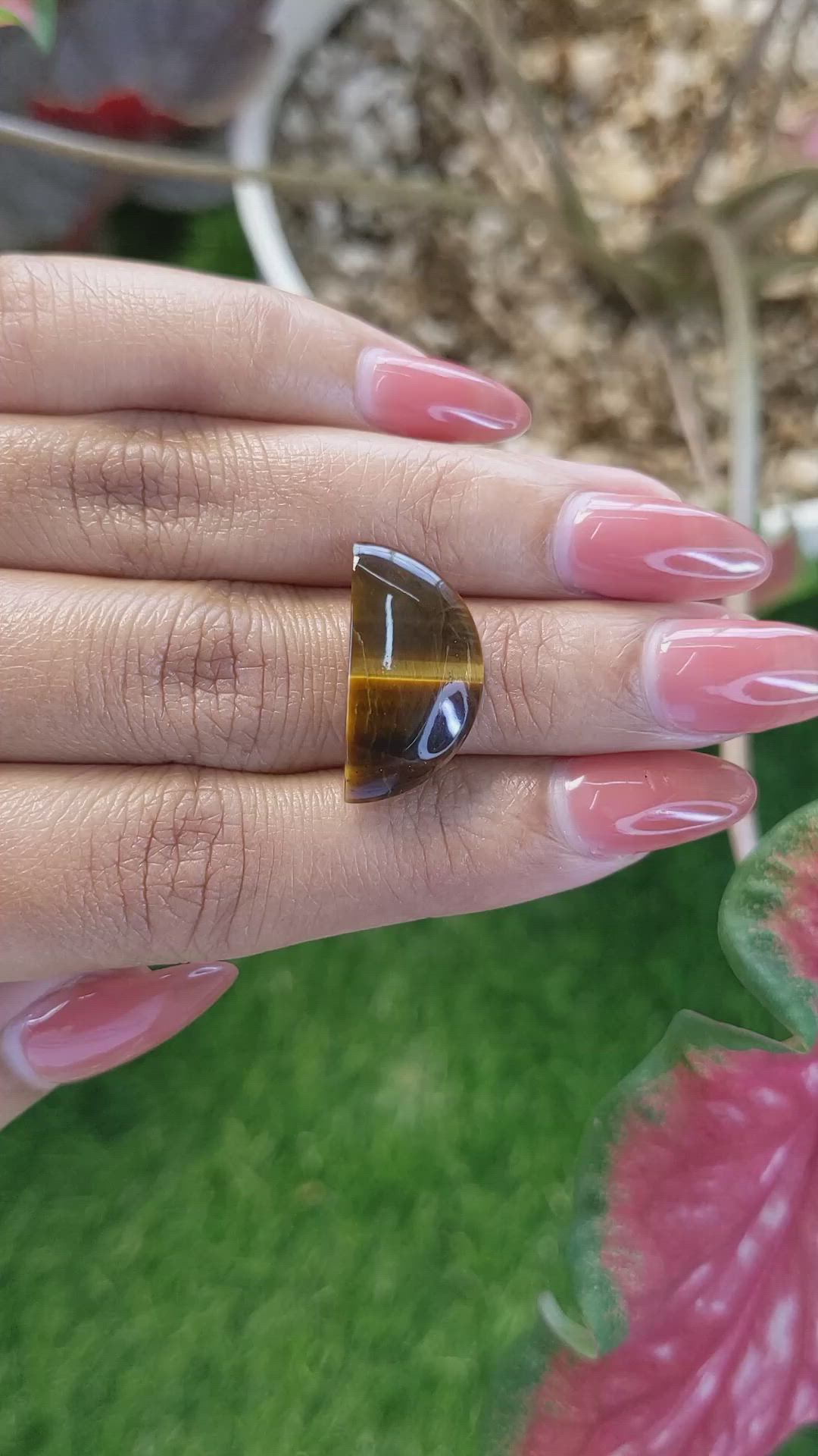6.36 Ct. Tiger's Eye from South Africa Size Video