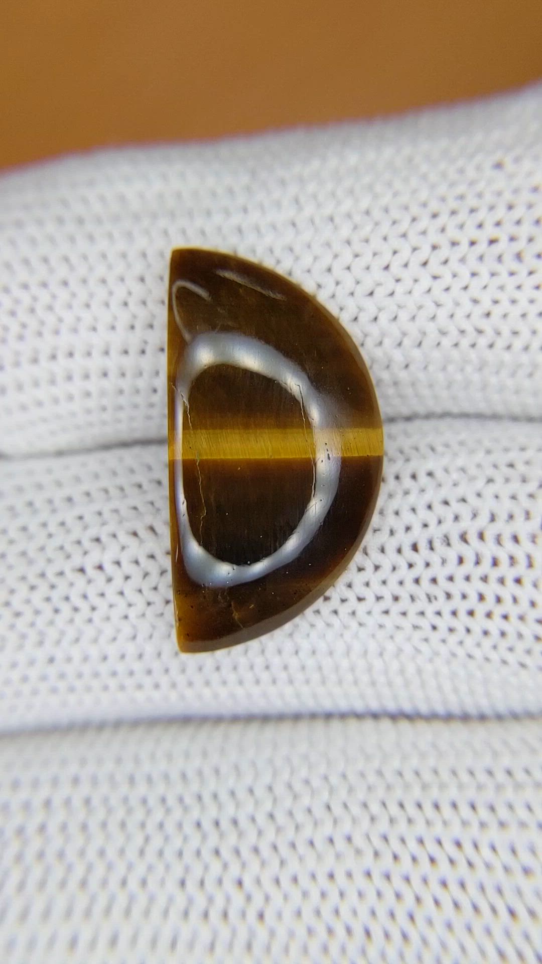 6.36 Ct. Tiger's Eye from South Africa Size Video