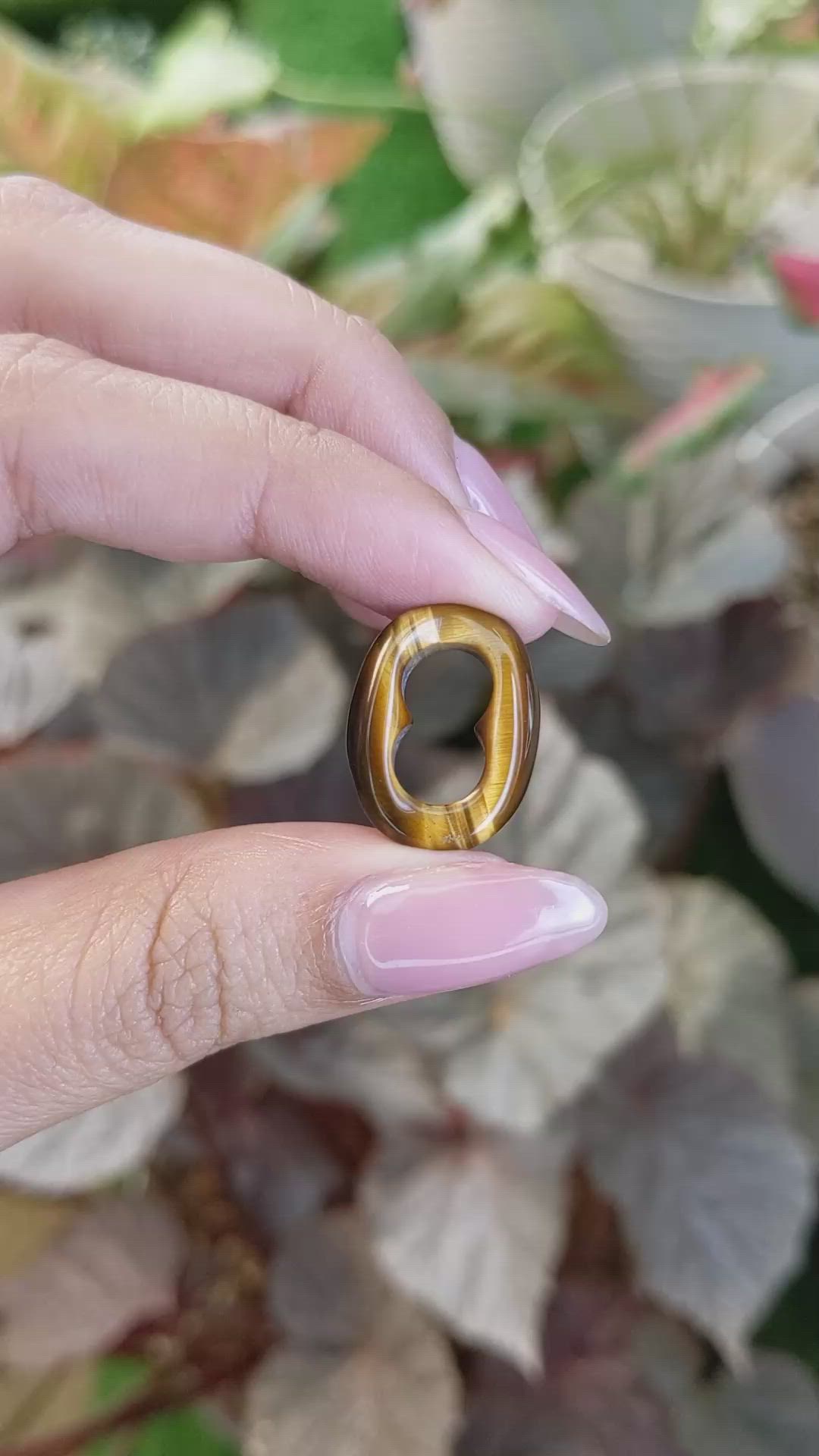 8.20 Ct. Cabochon Tiger's Eye from South Africa Size Video