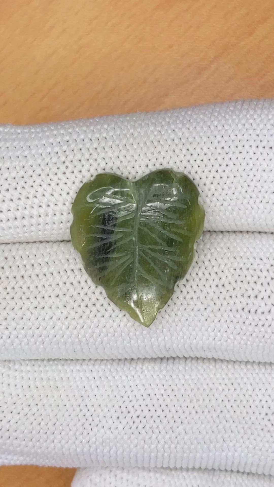 8.11 Ct. Green Jade from Burma (Myanmar) Size Video