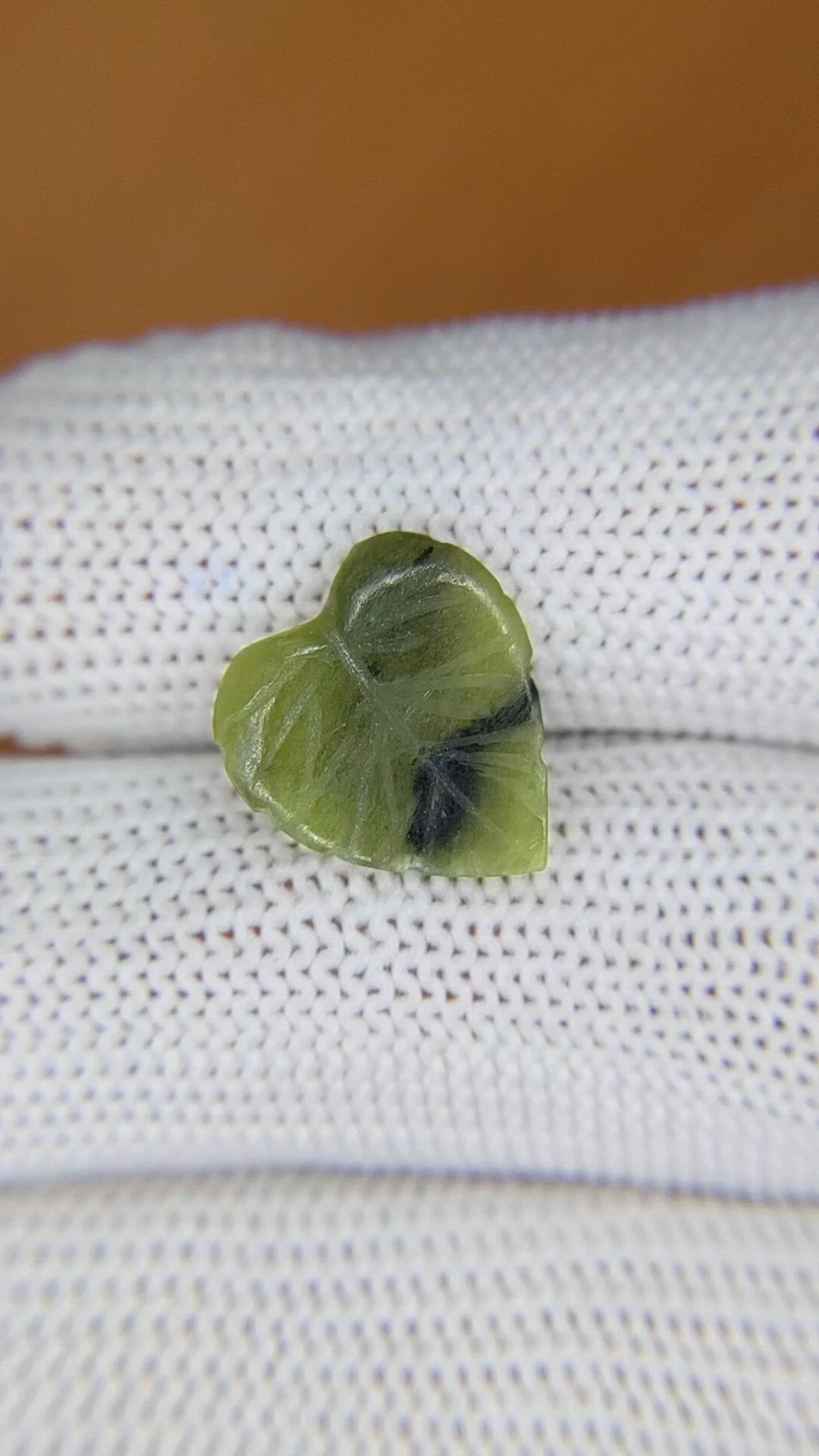 2.49 Ct. Green Jade from Burma (Myanmar) Size Video